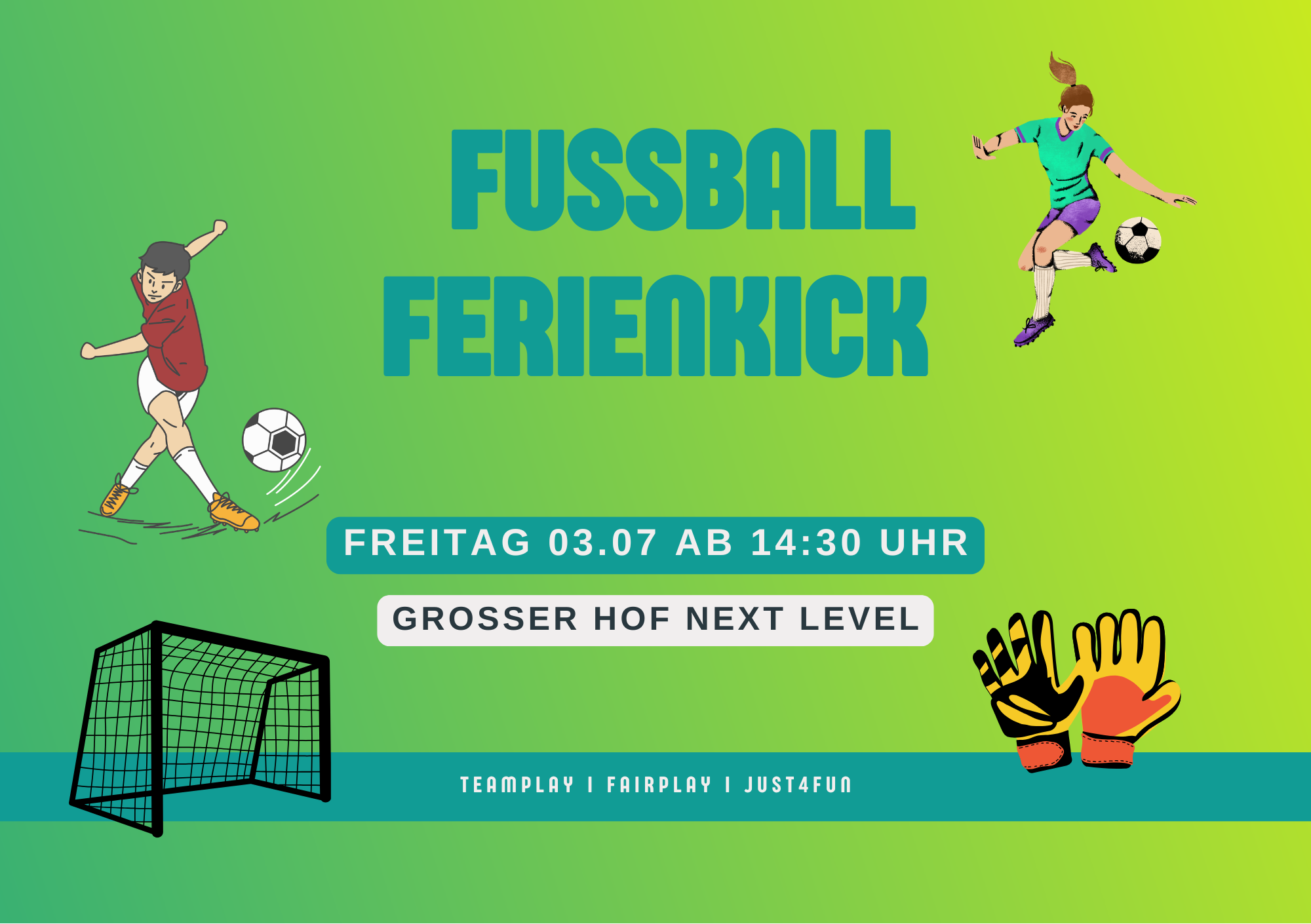 Fußball Ferienkick
