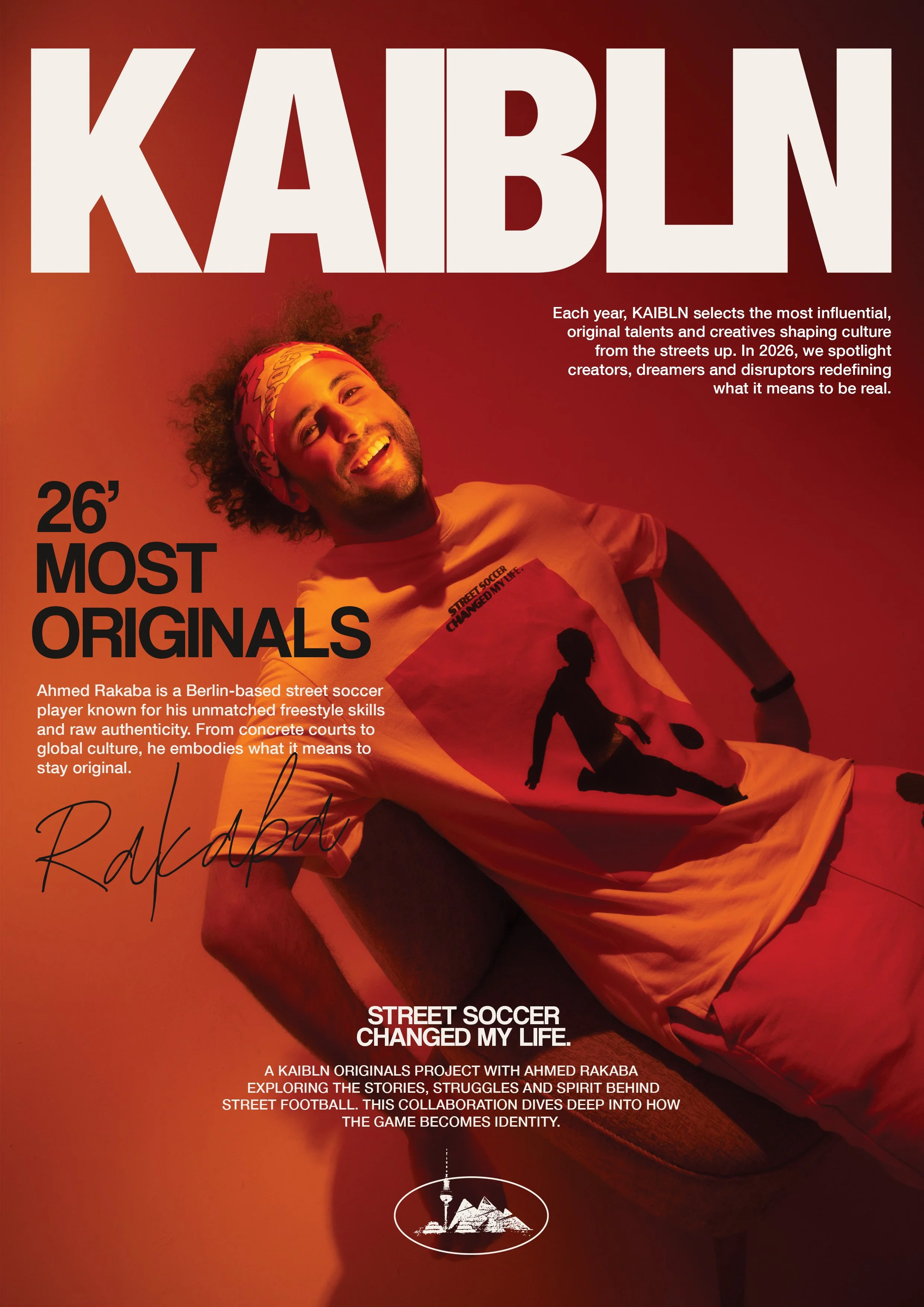 Kaibln Originals X Ahmed Rakaba - Editorial Poster