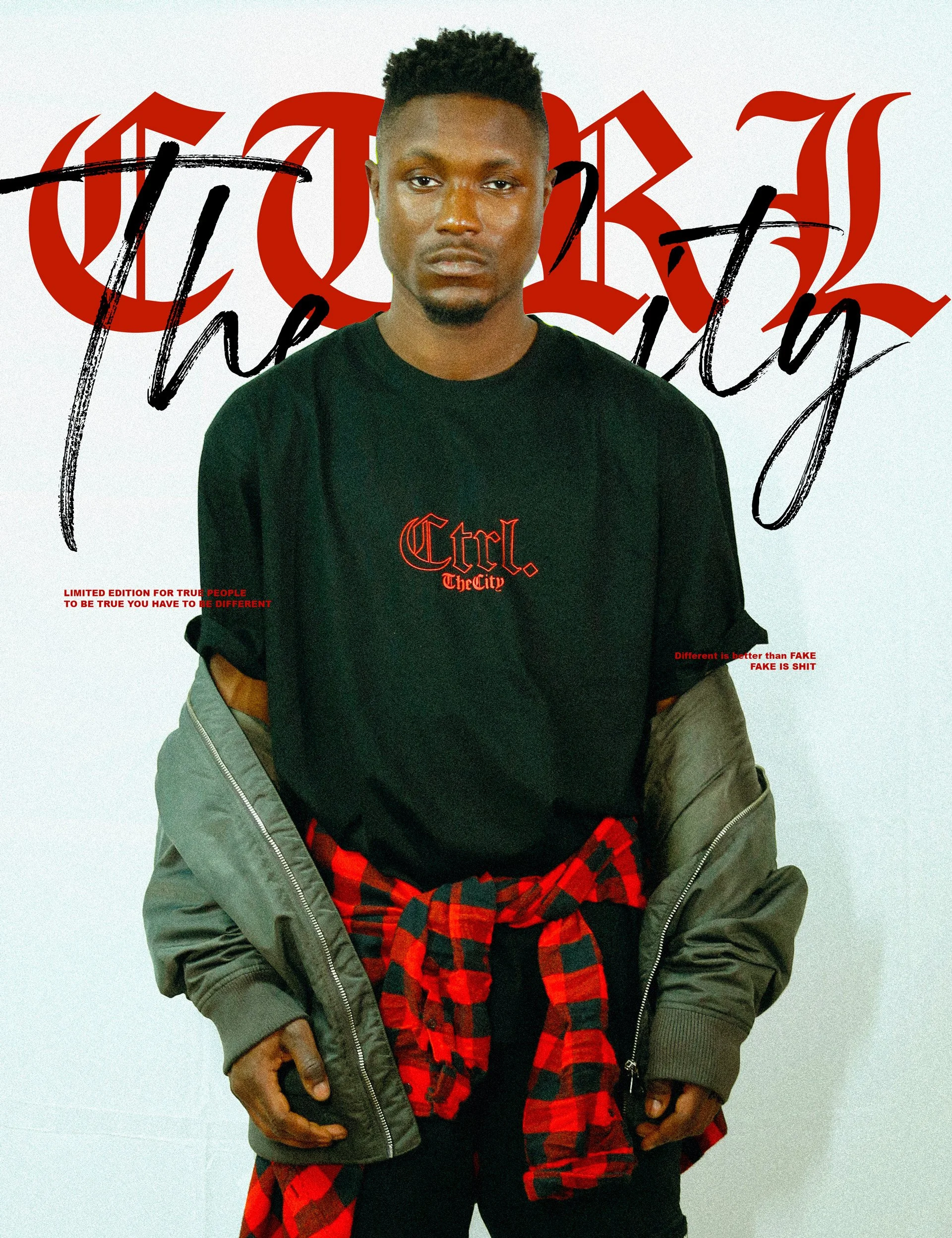 CTRL THE CITY - OVERSIZED TEE