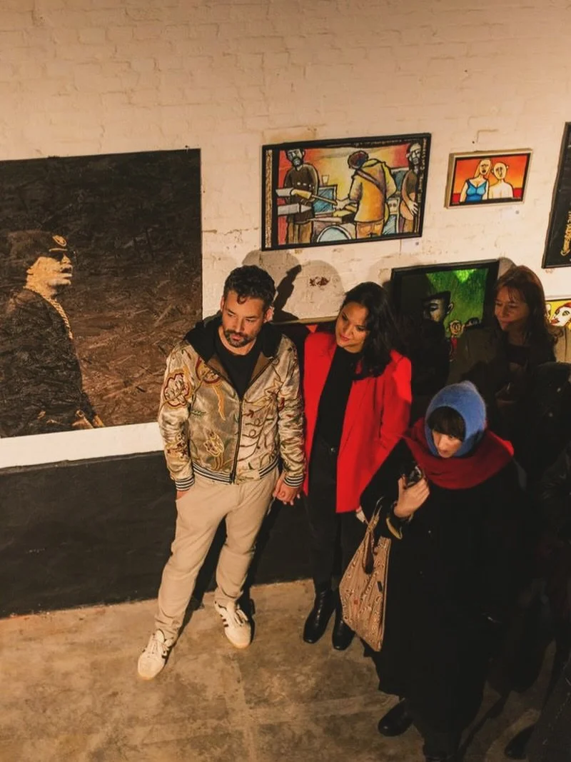 Spotted: founders Pieter &amp; Turiya - the creative duo behind AR&rsquo;T Glorie, enjoying the magical opening night of Winterlicht 🔥

#winterlichtindeseefhoek2025 #artgloriekunstencentrum #creativecouple #arts #concertrudytrouv&eacute;&amp;elkobli