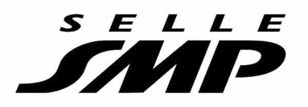 Logo di Selle SMP con testo stilizzato in nero su sfondo bianco.