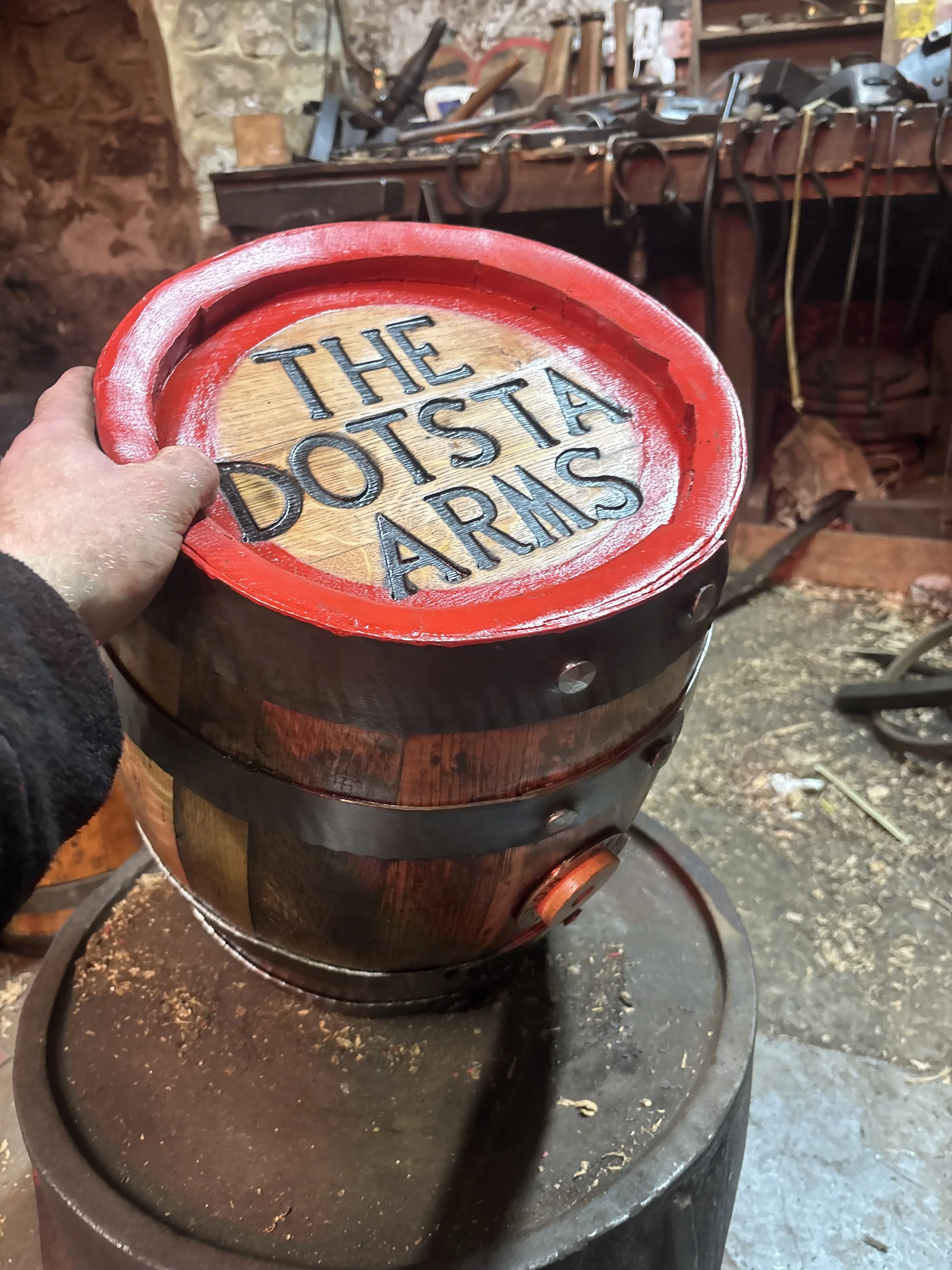 No electric Pin (little cask)