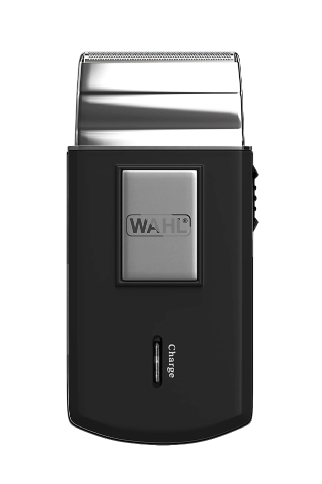 Akku-Boxerschneider mit LCD-Anzeige und Ladeanzeige, schwarzes Gehäuse, Edelstahlklinge