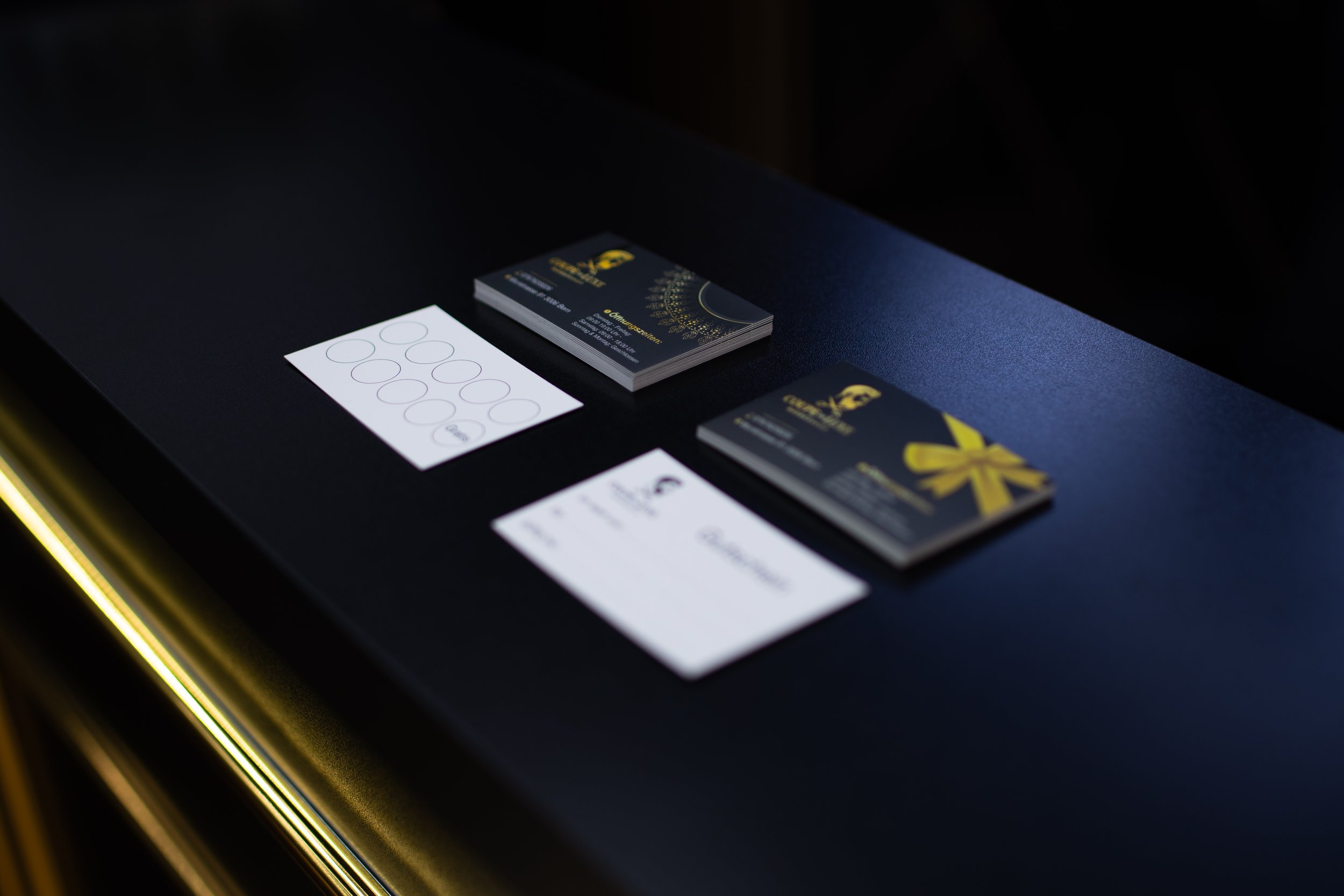 Visitenkarten Coupe de Luxe