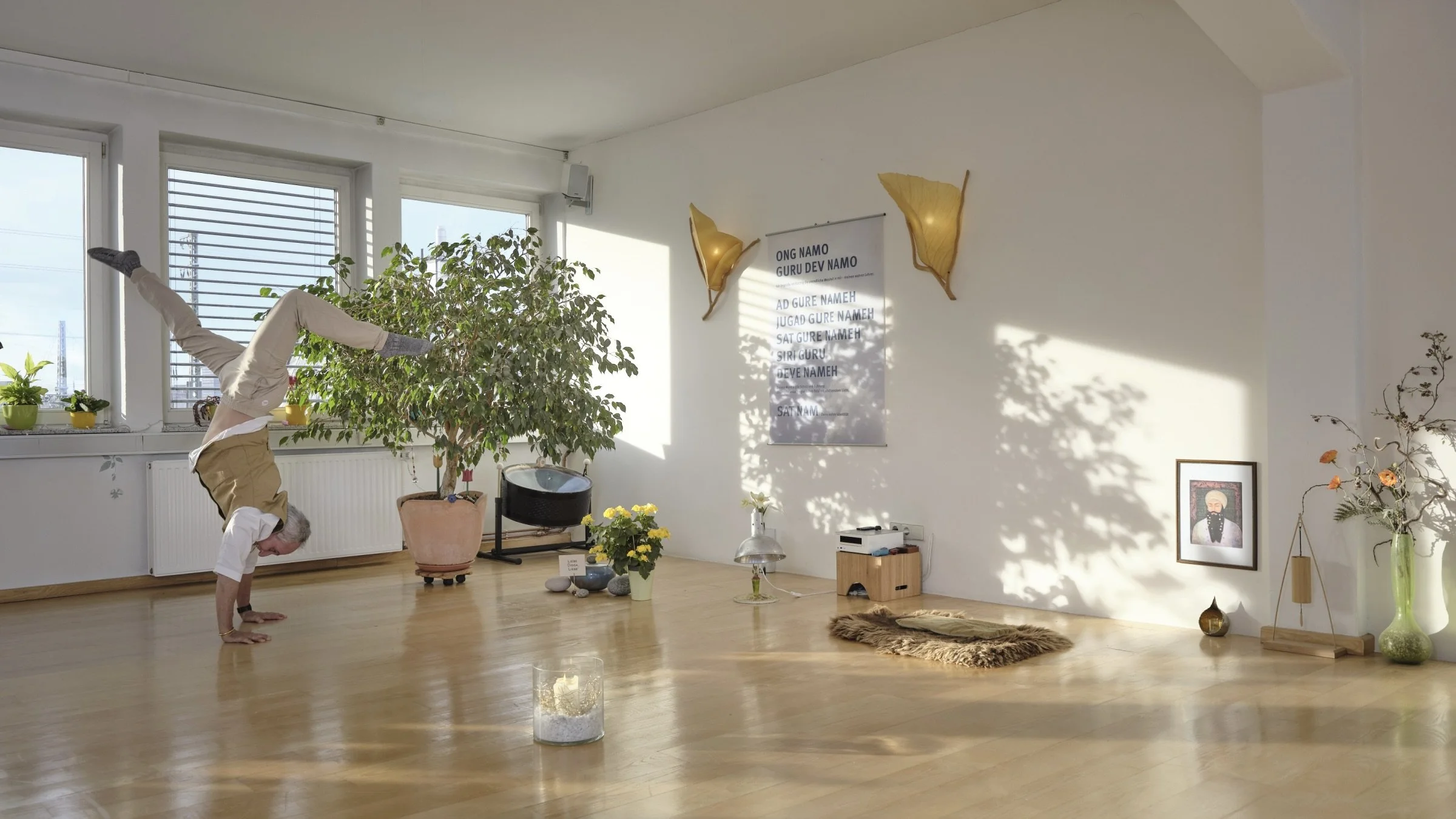 YogaGarten in der Plantage Yoga-Raum