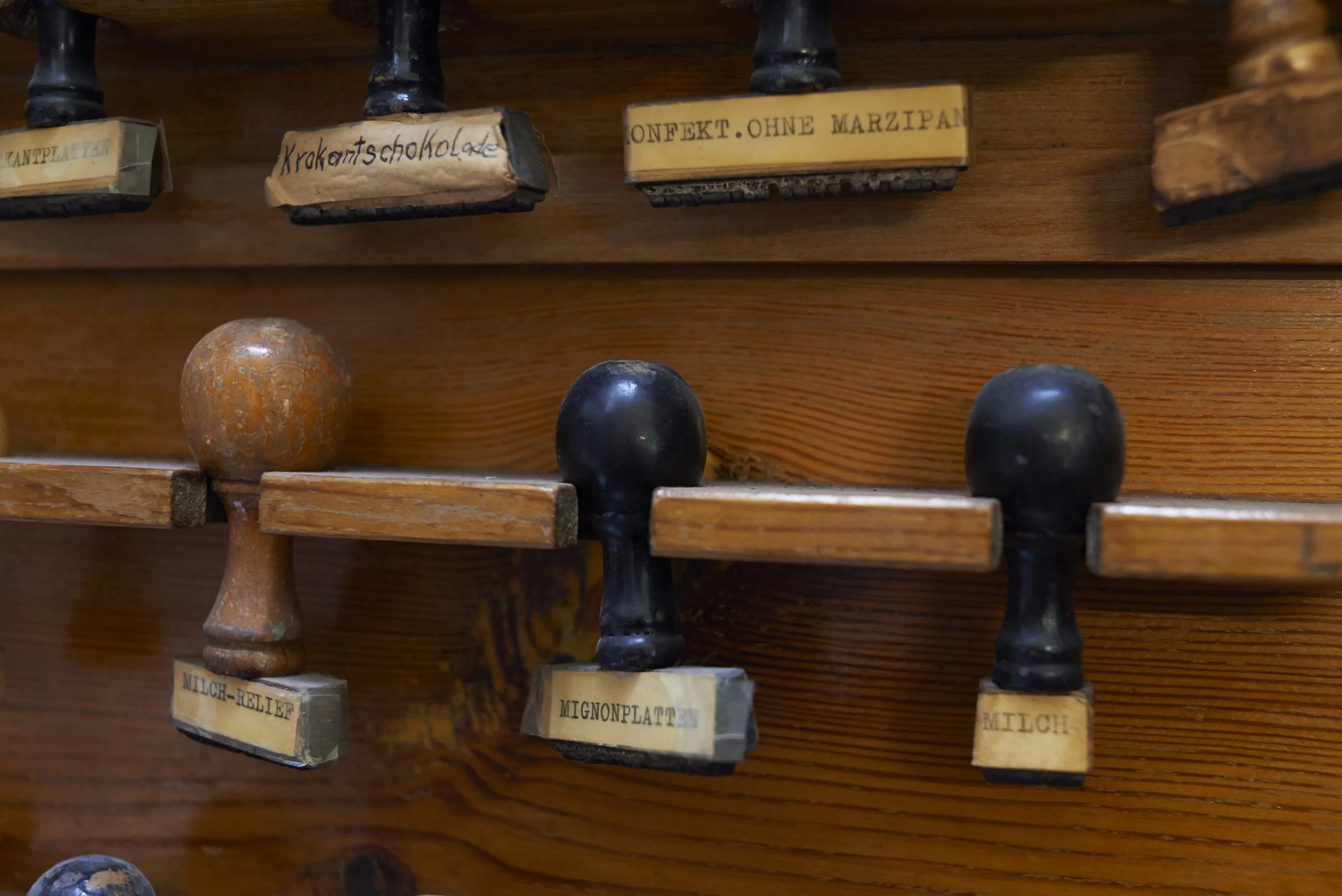 Stempel zur Beschriftung 