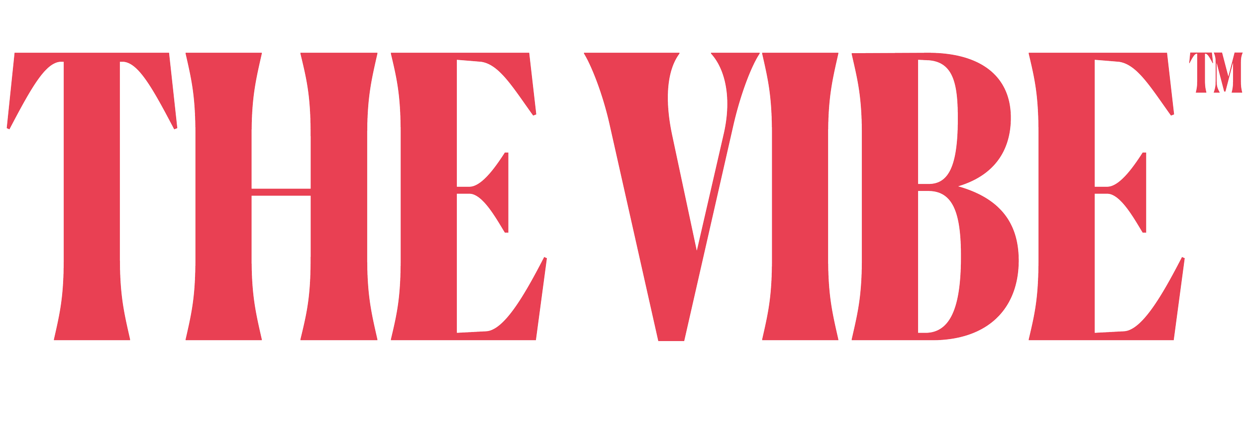 The Vibe™ logo — photo booth i event iskustva