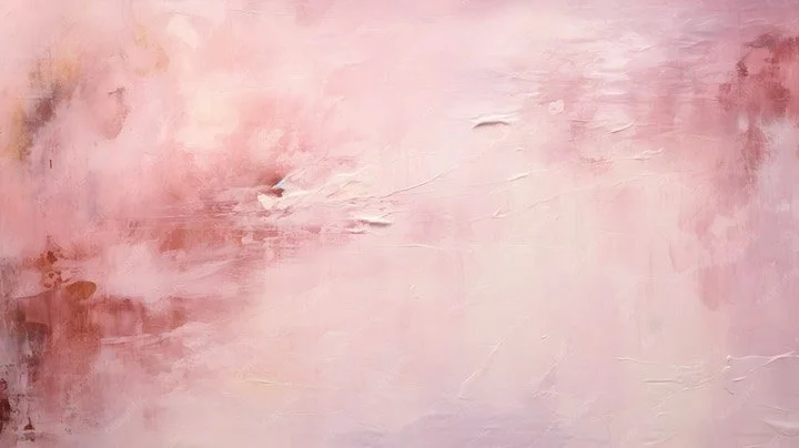 Soft blush pink abstract backdrop with delicate painterly texture and subtle tonal variation.