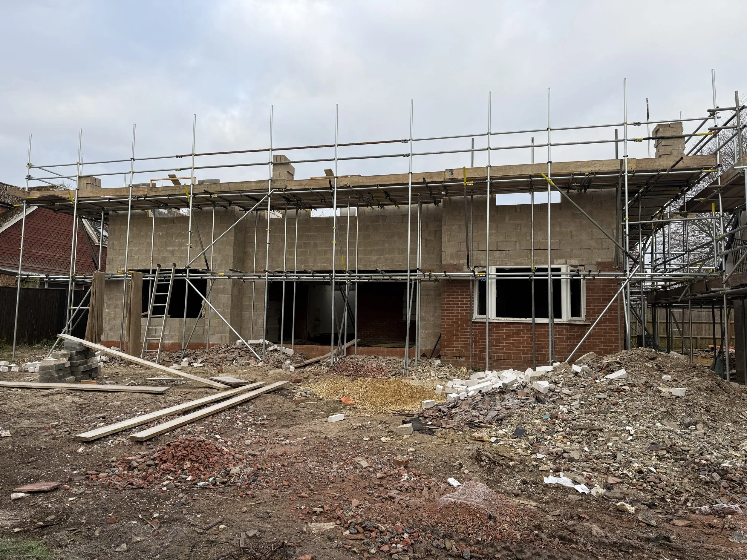 On going renovation and building works in Basingstoke