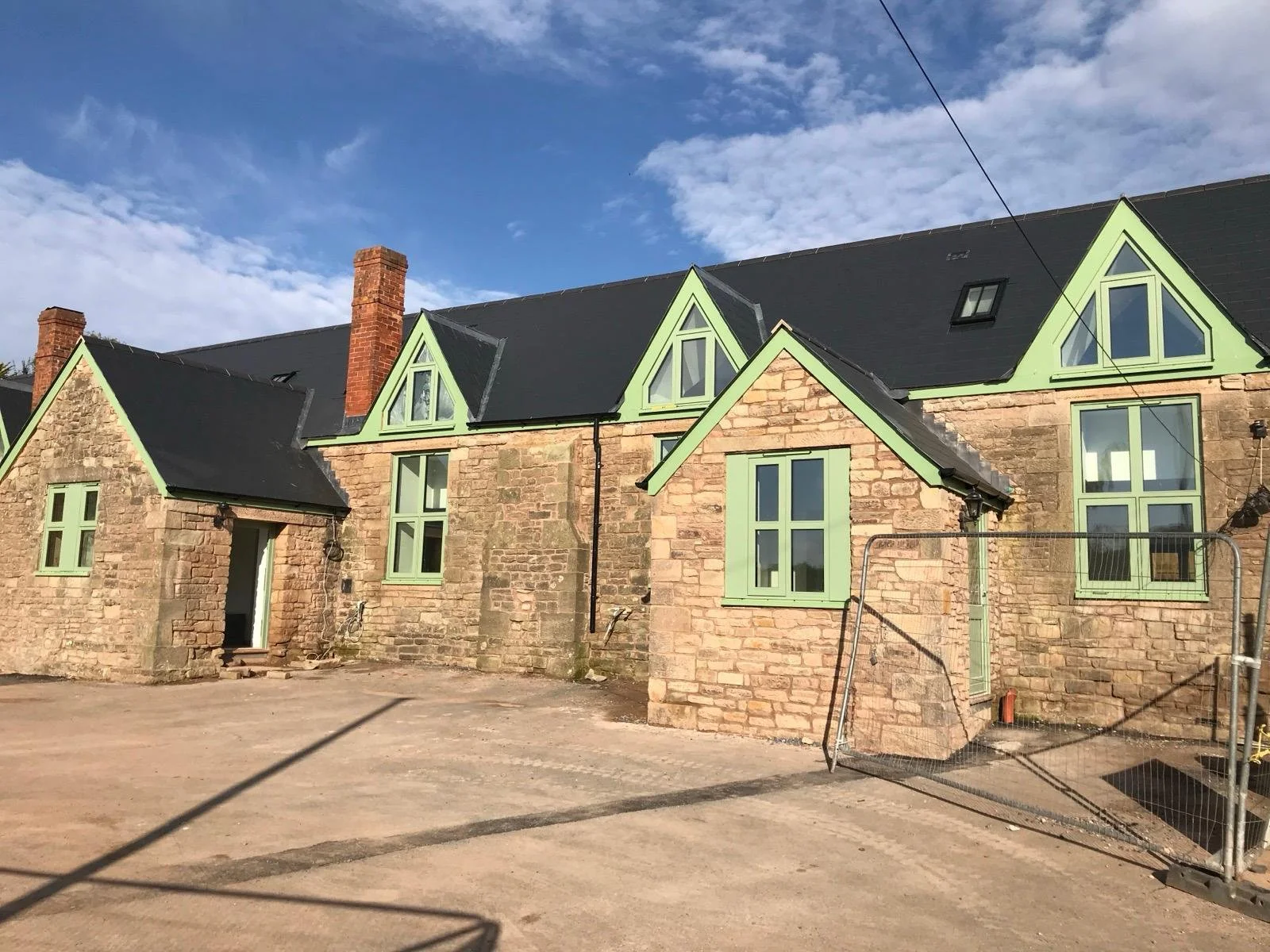 Historic old school developed into new homes by builders from Marlborough