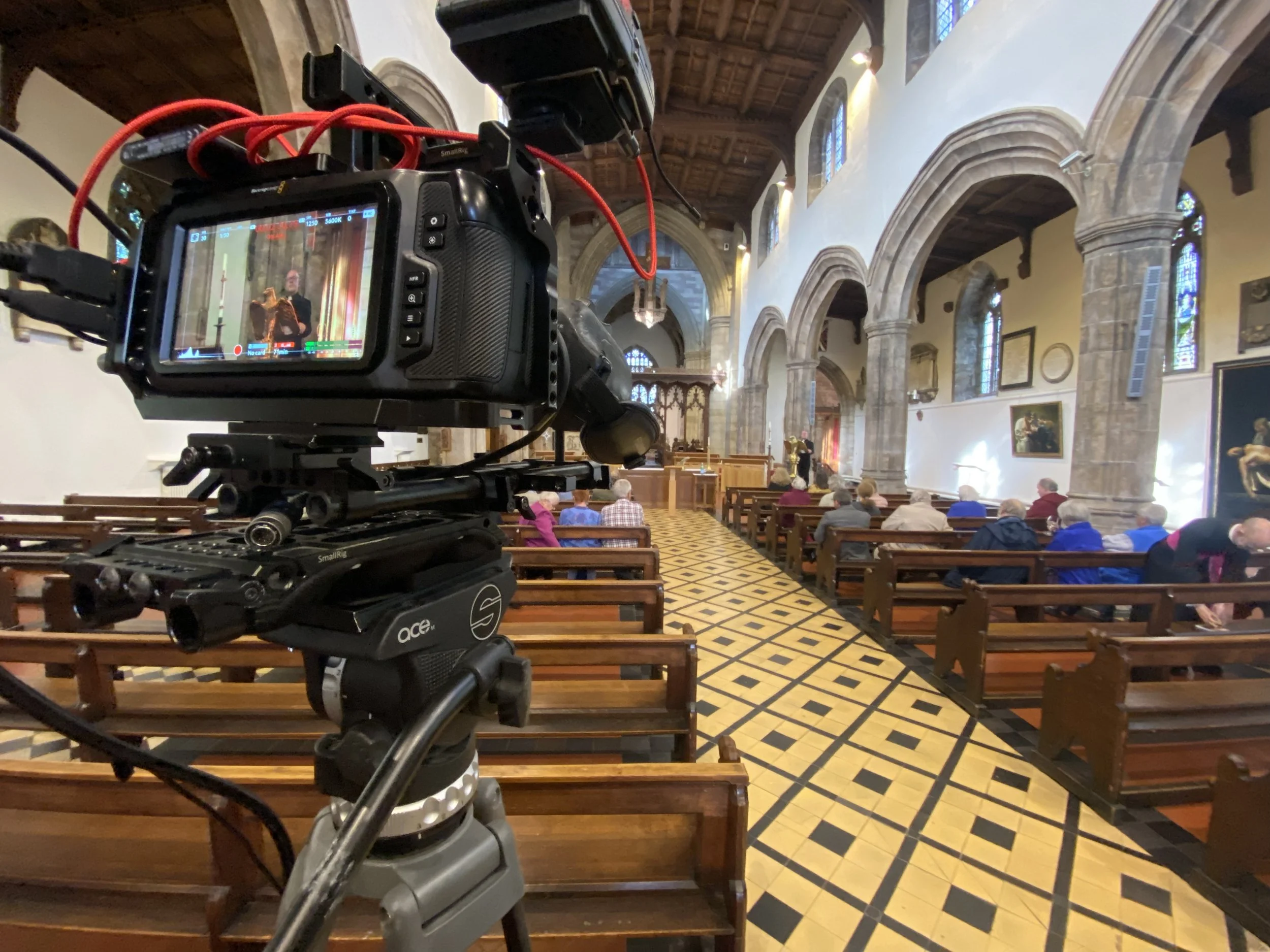 Streamed Lecture at Bangor Cathedral