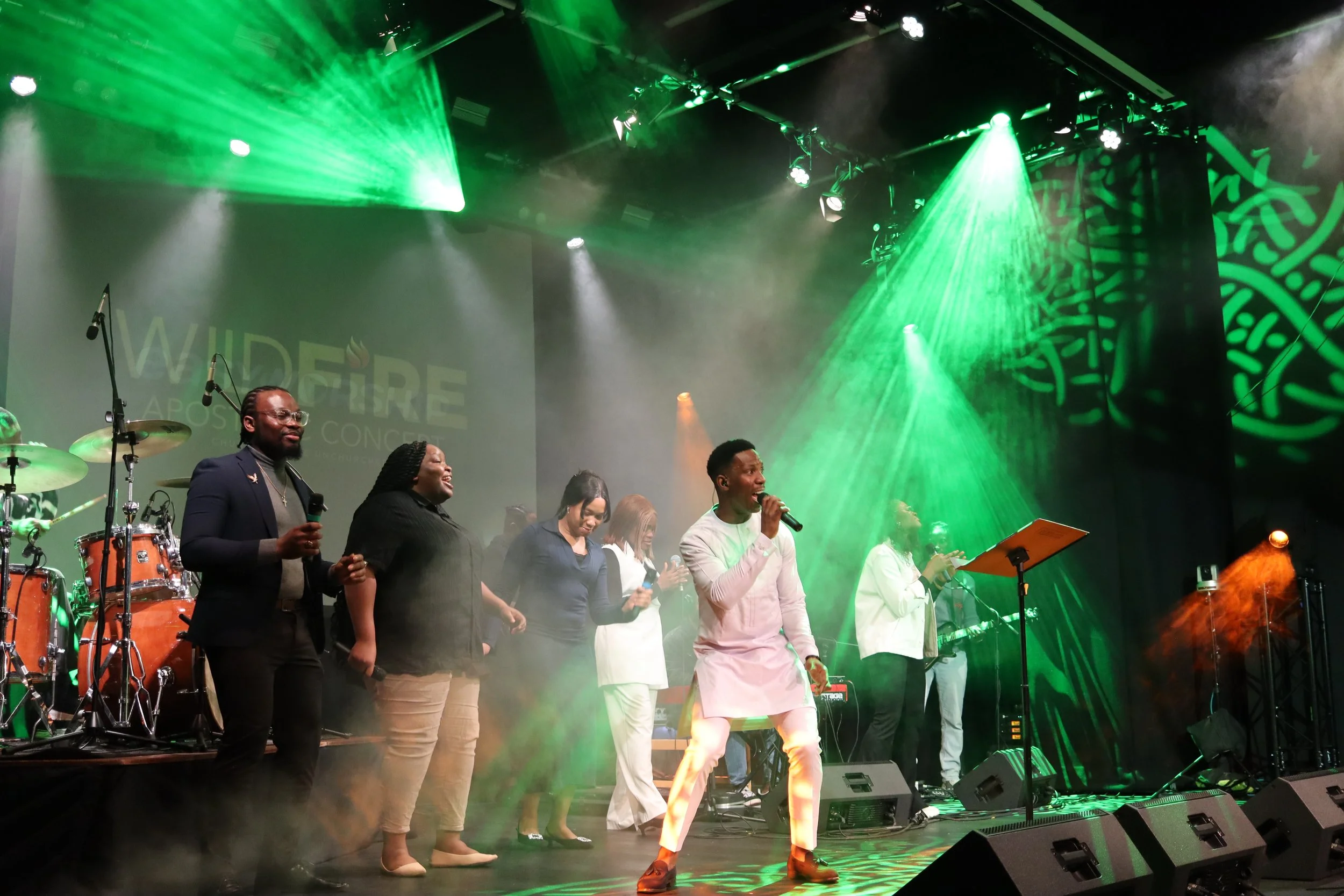 stage view of music concert live stream