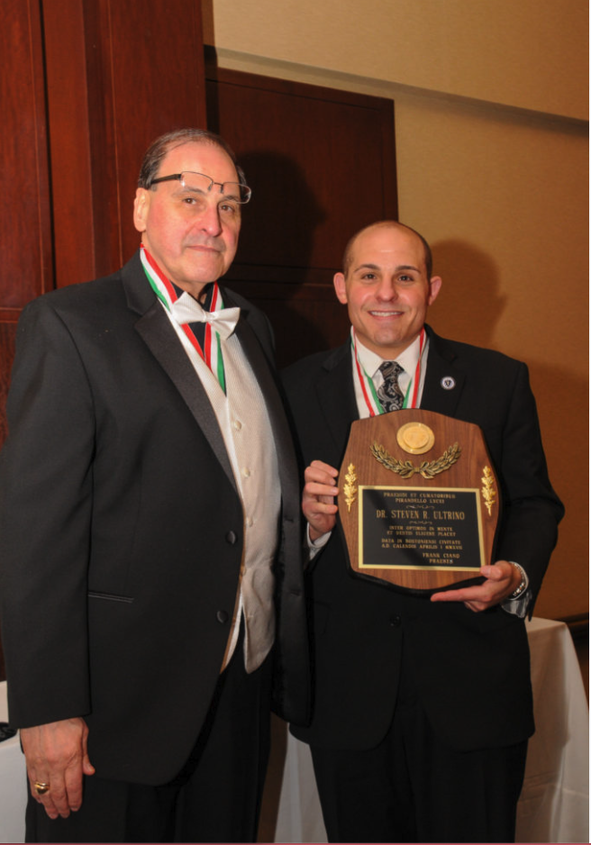 President Frank Ciano and Dr. Steven R. Ultrino