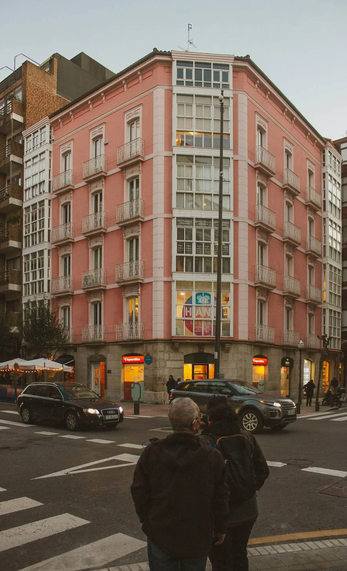 Fachada edificio de la Calle Henao 13 en Bilbao