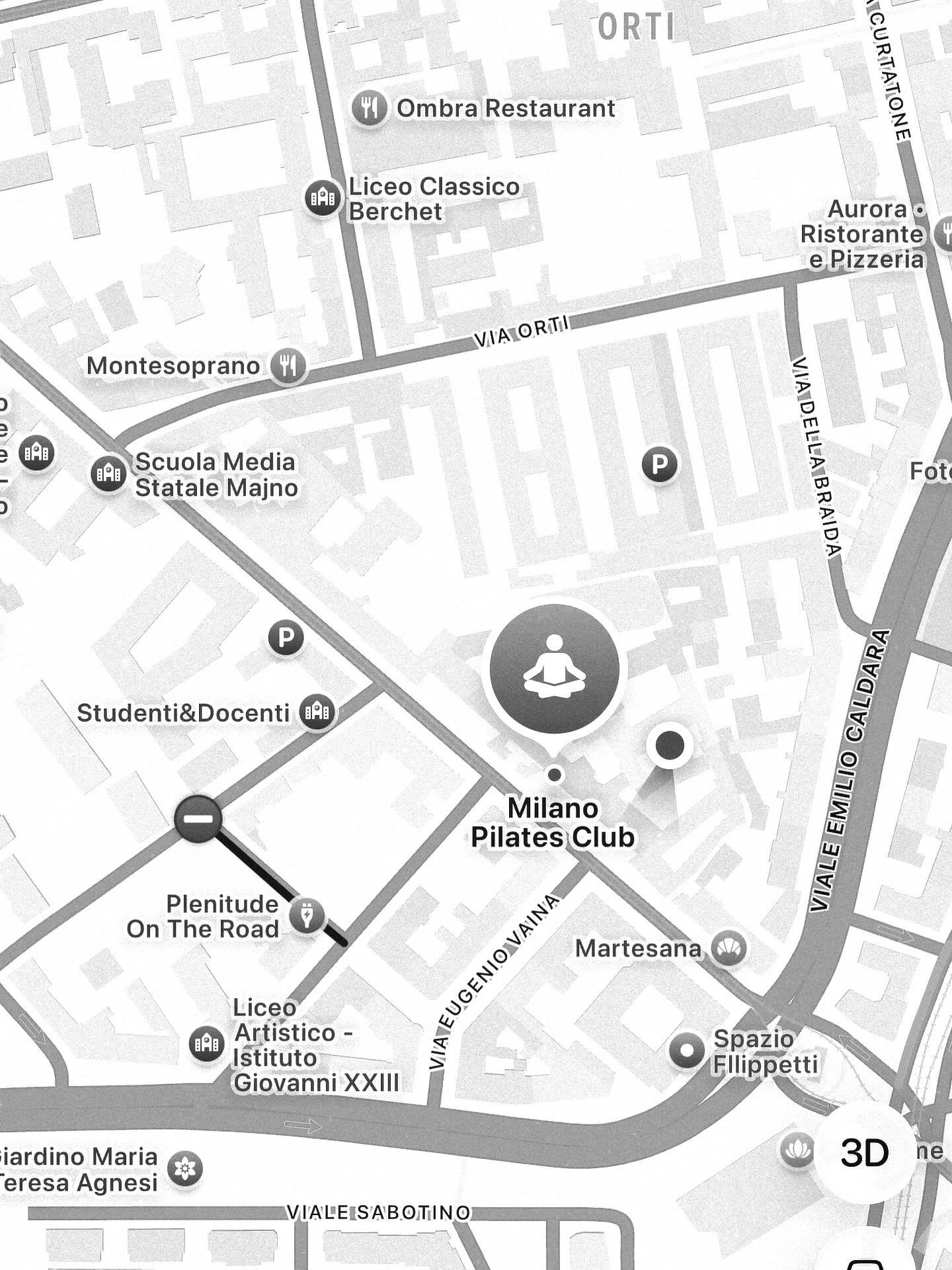 Corso di Porta Romana 121 
Nel cortile interno <3