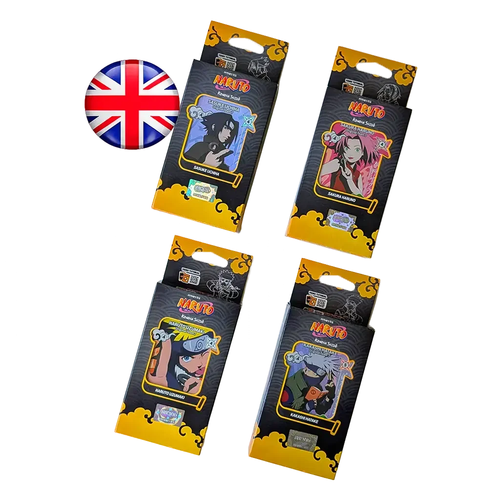 Naruto Mythos TCG - Team Set 2nd Edition Team 7 Bundle - Englisch