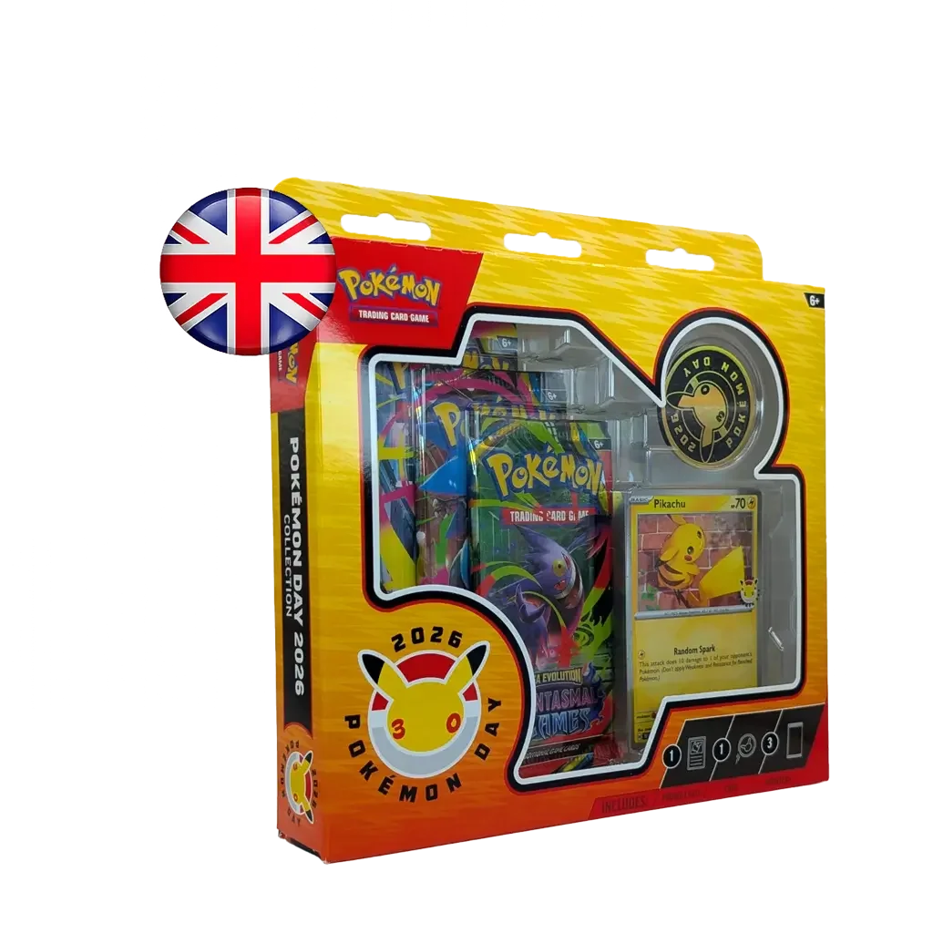 Pokemon-Sammelkartenspiel – Pokemon Day Collection 2026 – Englisch