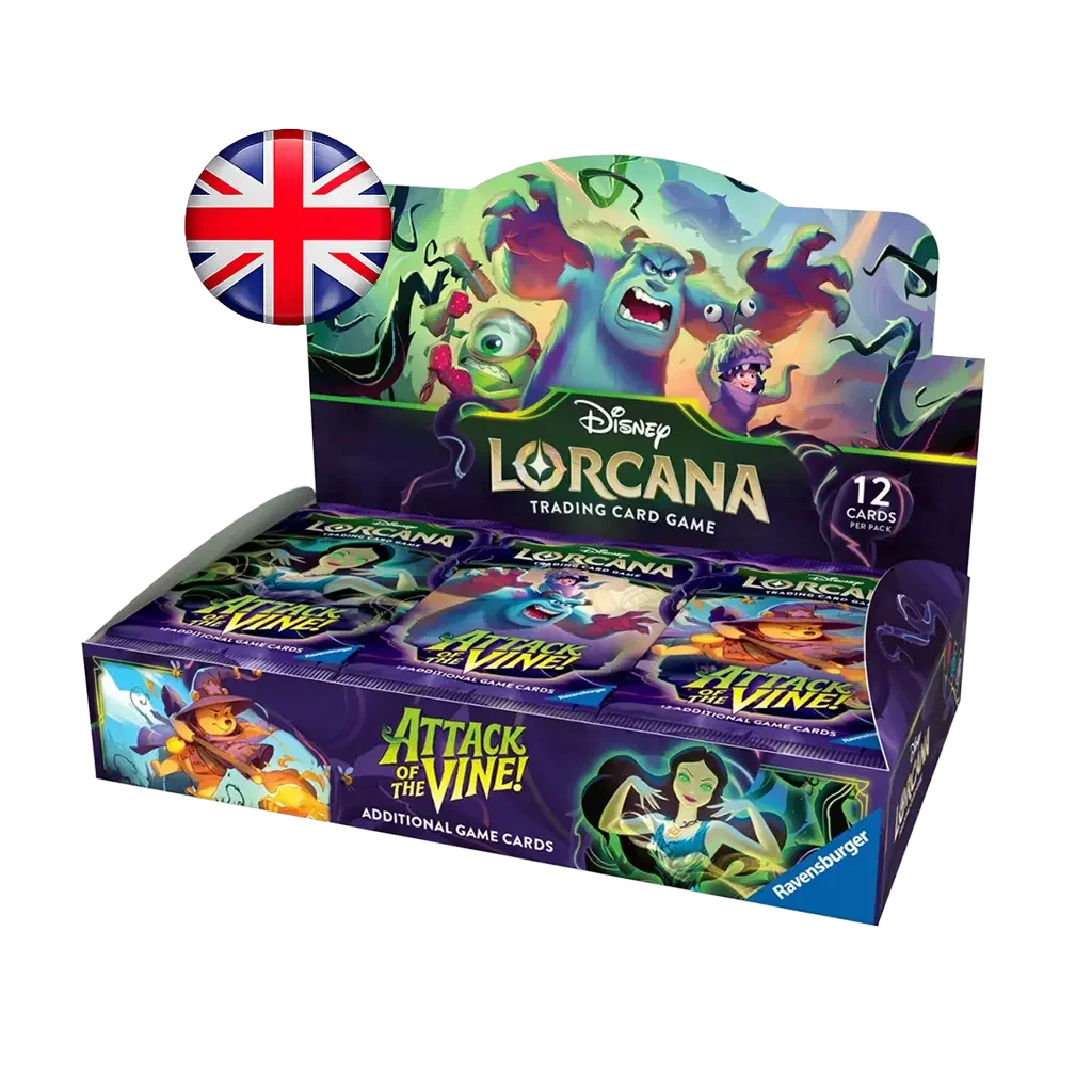 Disnay Lorcana Attack of the Vine! Booster Display - Englisch