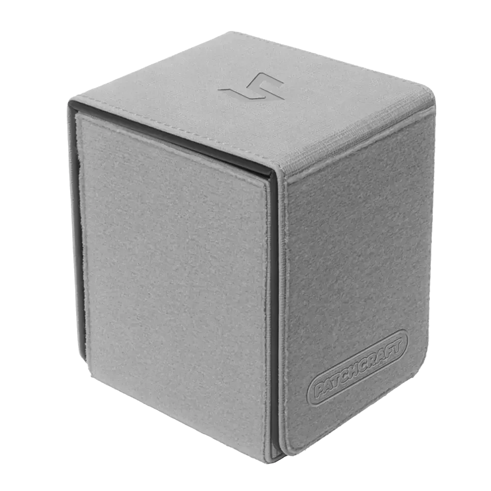 Patchcraft™ Alcove® Flip Deck Box – Grey (Ultra PRO)