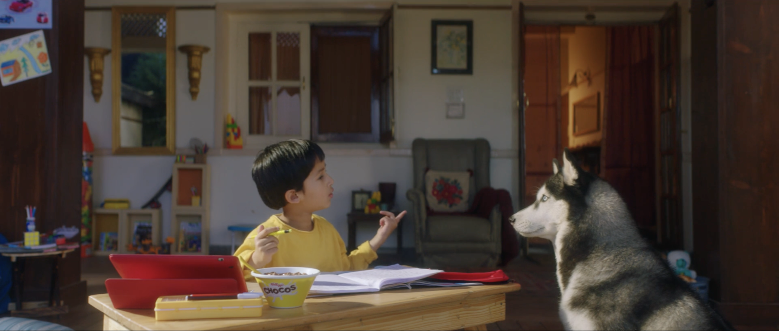 Boy & Dog