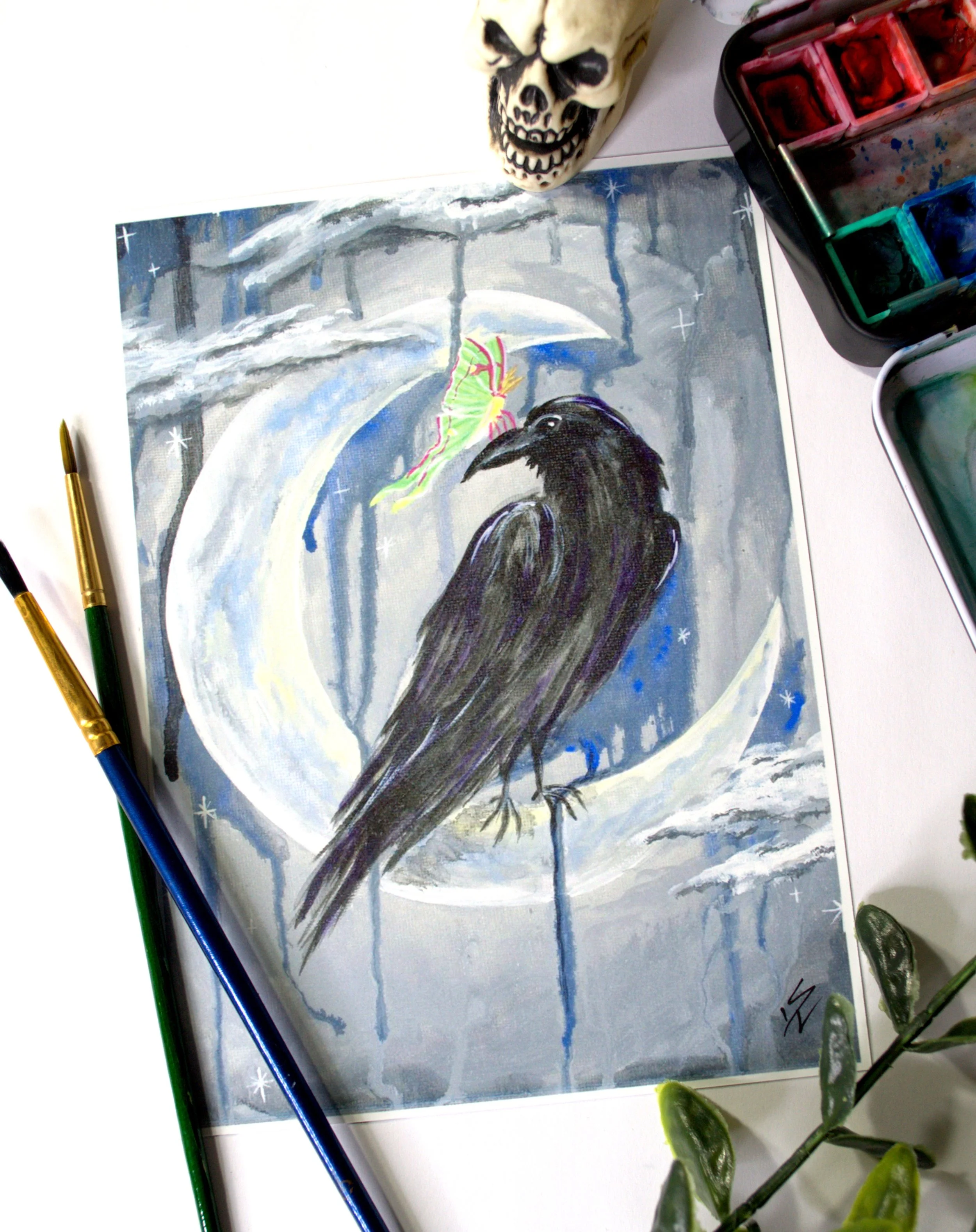 Embracing of the Night Fine Art Print