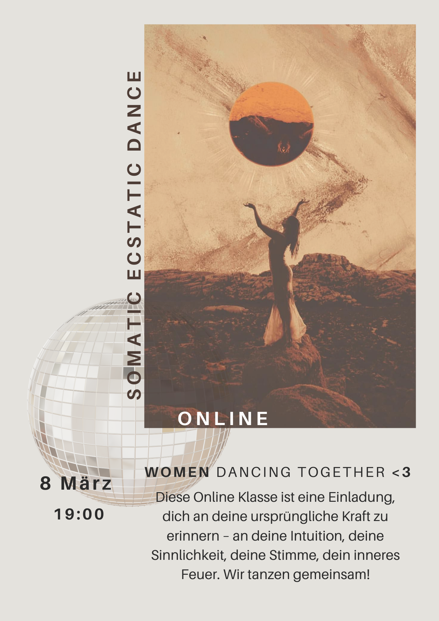 *ONLINE* SOMATIC ECSTATIC DANCE 