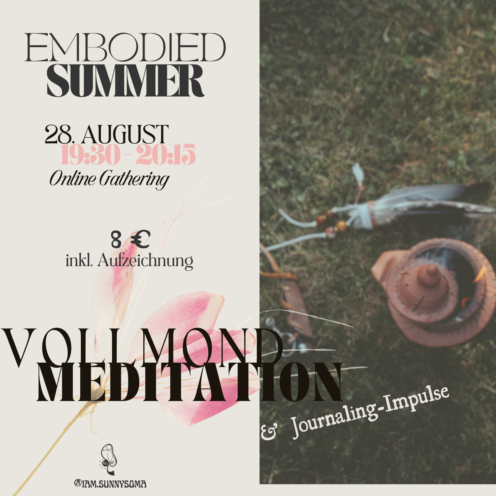 VOLLMOND MEDITATION & JOURNALING *online*