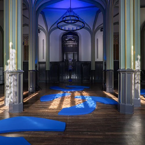 — The Meeting Point,  2025 installation, sculptural textile