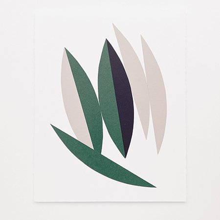 — They Came Unnoticed, 2024 
origami paper collage