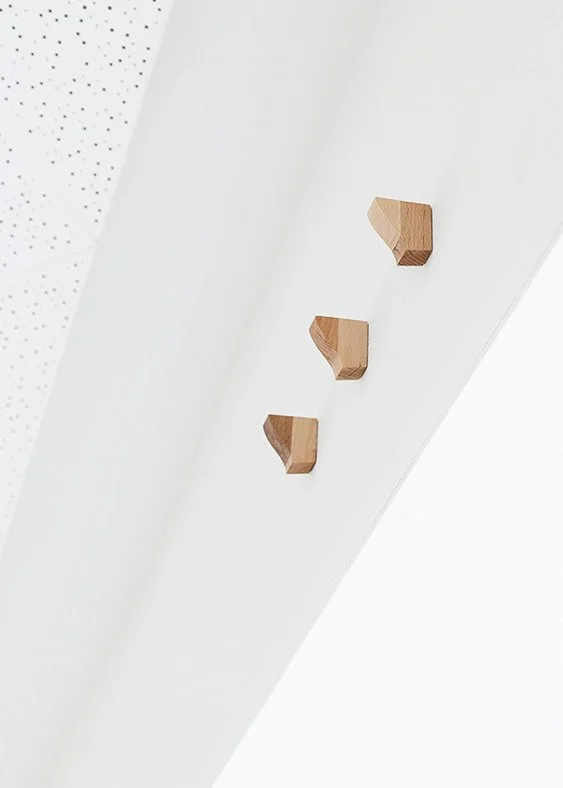 — Untitled, 2025 
installation, birchwood