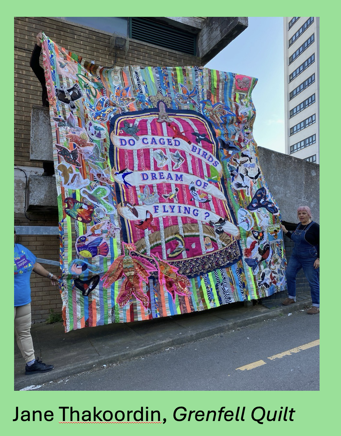 Unpicking the ICP: Solidarity Quilt Launch