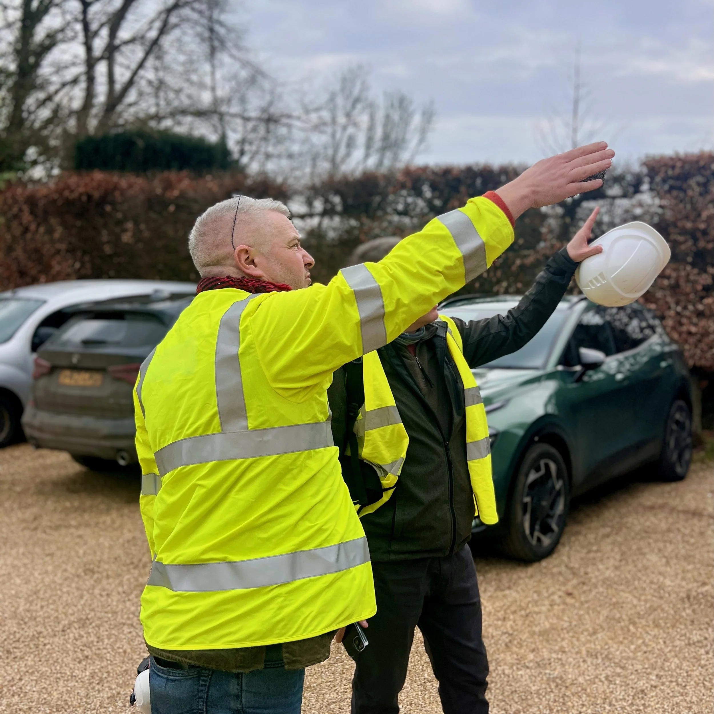 Discussing habitat creation and enhancement