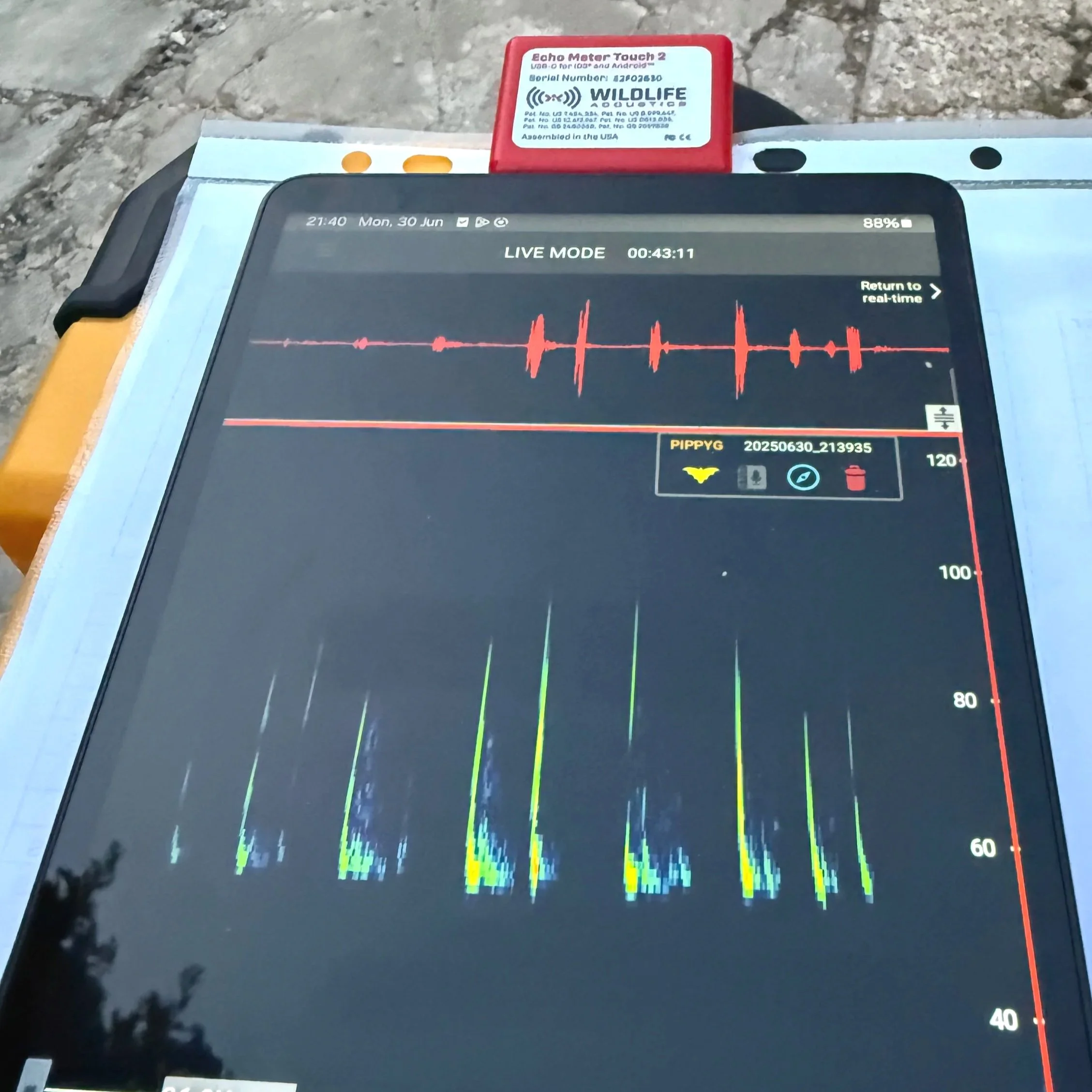 EMT2 bat surveying equipment