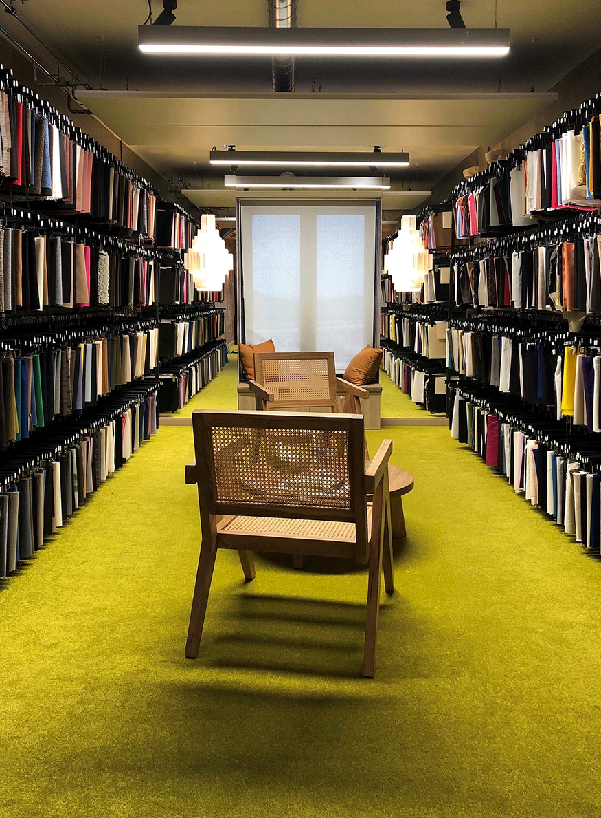 Quand les tissus des grandes maisons de luxe prennent une seconde vie