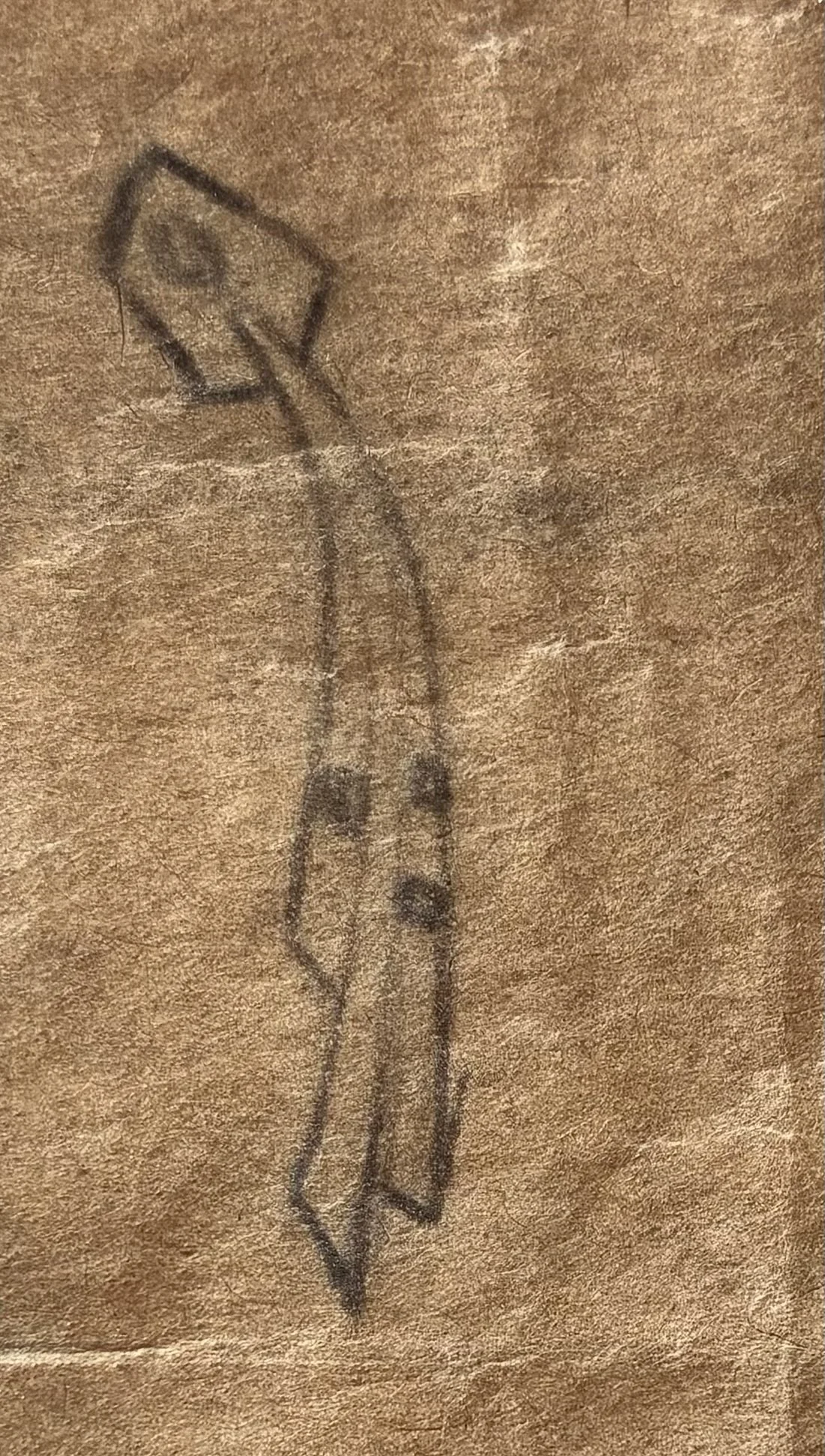Raw sketch of minimal ornament