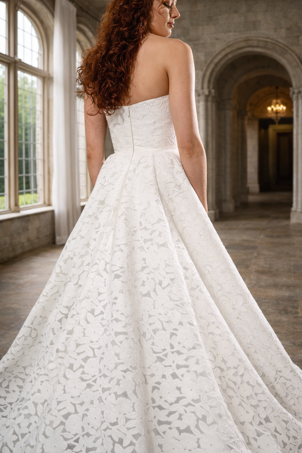 GABRIEL-JAMES-LILA-STRAPLESS-BALLGOWN-LASERCUT-LACE-WEDDING-DRESS-AT-EDEN-BRIDAL-BELFAST-castle-4.png