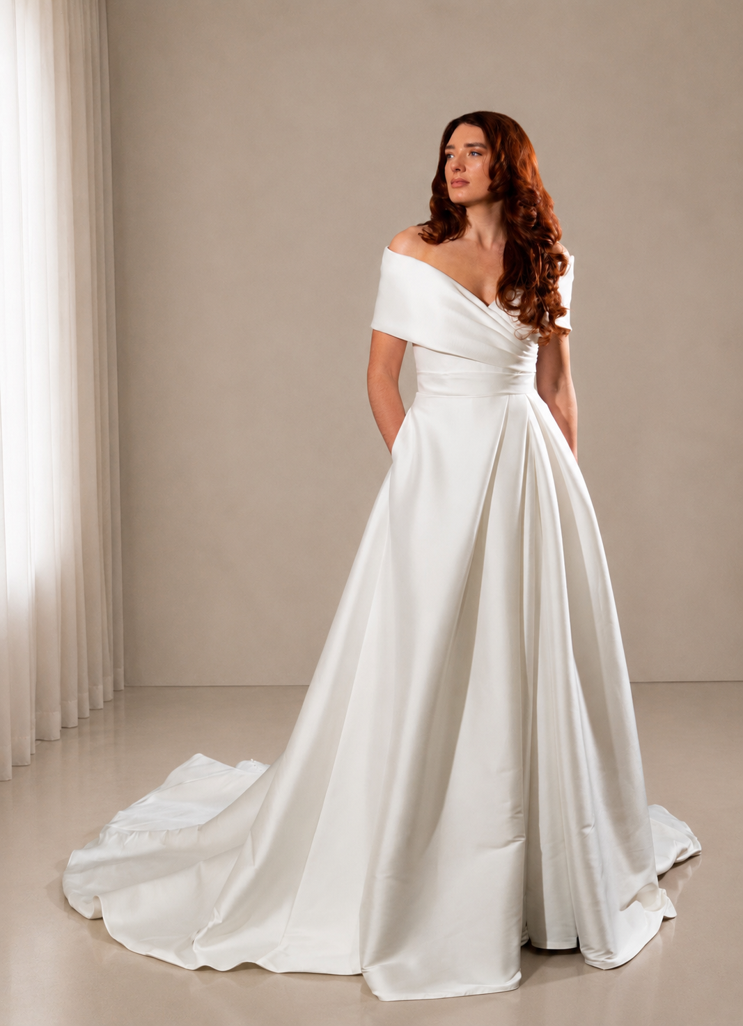 teresa-atelier-mable-bardot-neckline-Aline-gown-at-eden-bridal-belfast-halfback-1.png