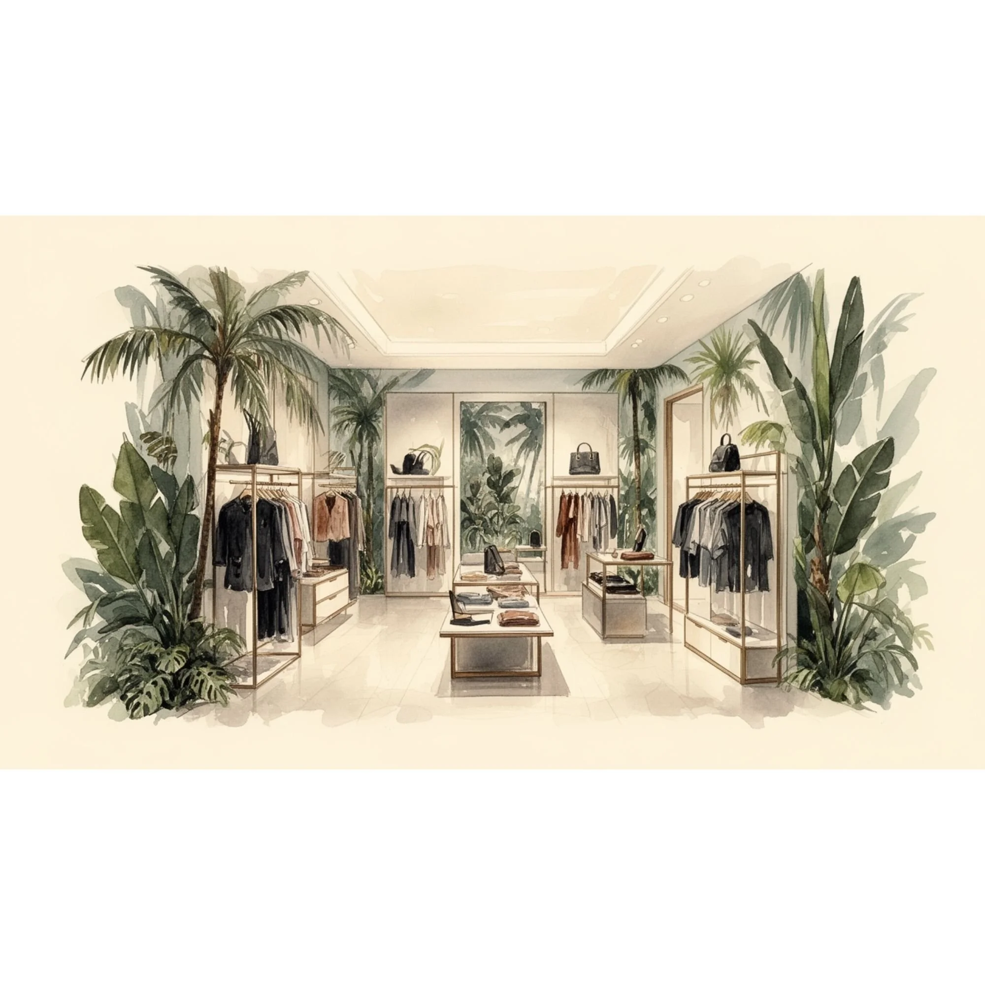 Commercial interior design consulting by Gloria Black Design — high-security retail, luxury retail, medical facilities, professional offices, showrooms, and corporate environments. Naples Florida and nationwide