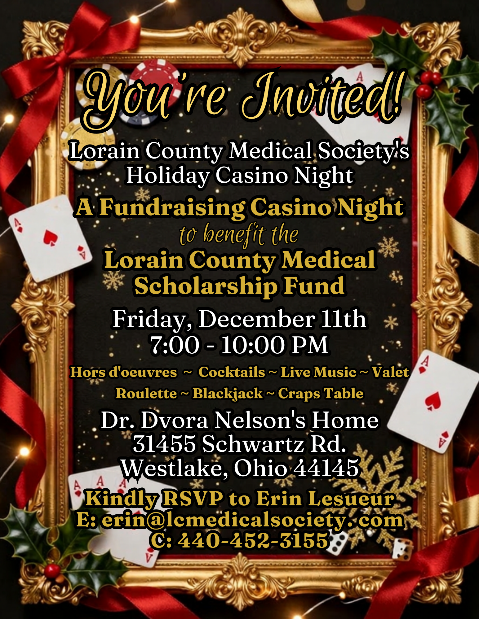 Holiday Casino Night
