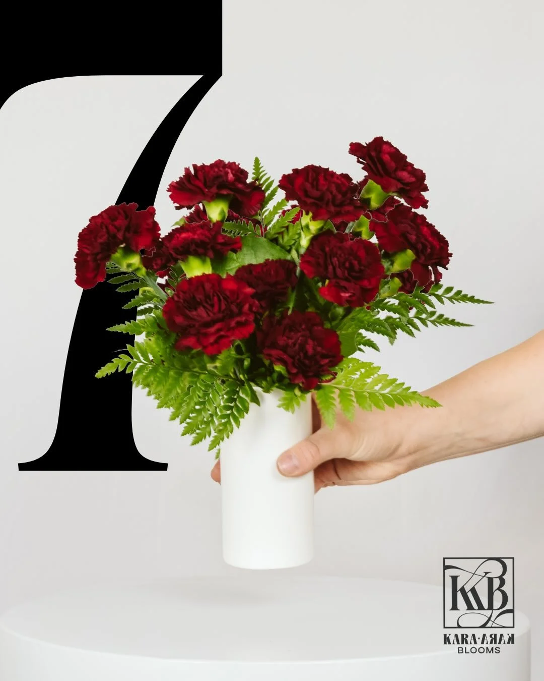 7 days out 🌹#valentinesday #floral #carnations