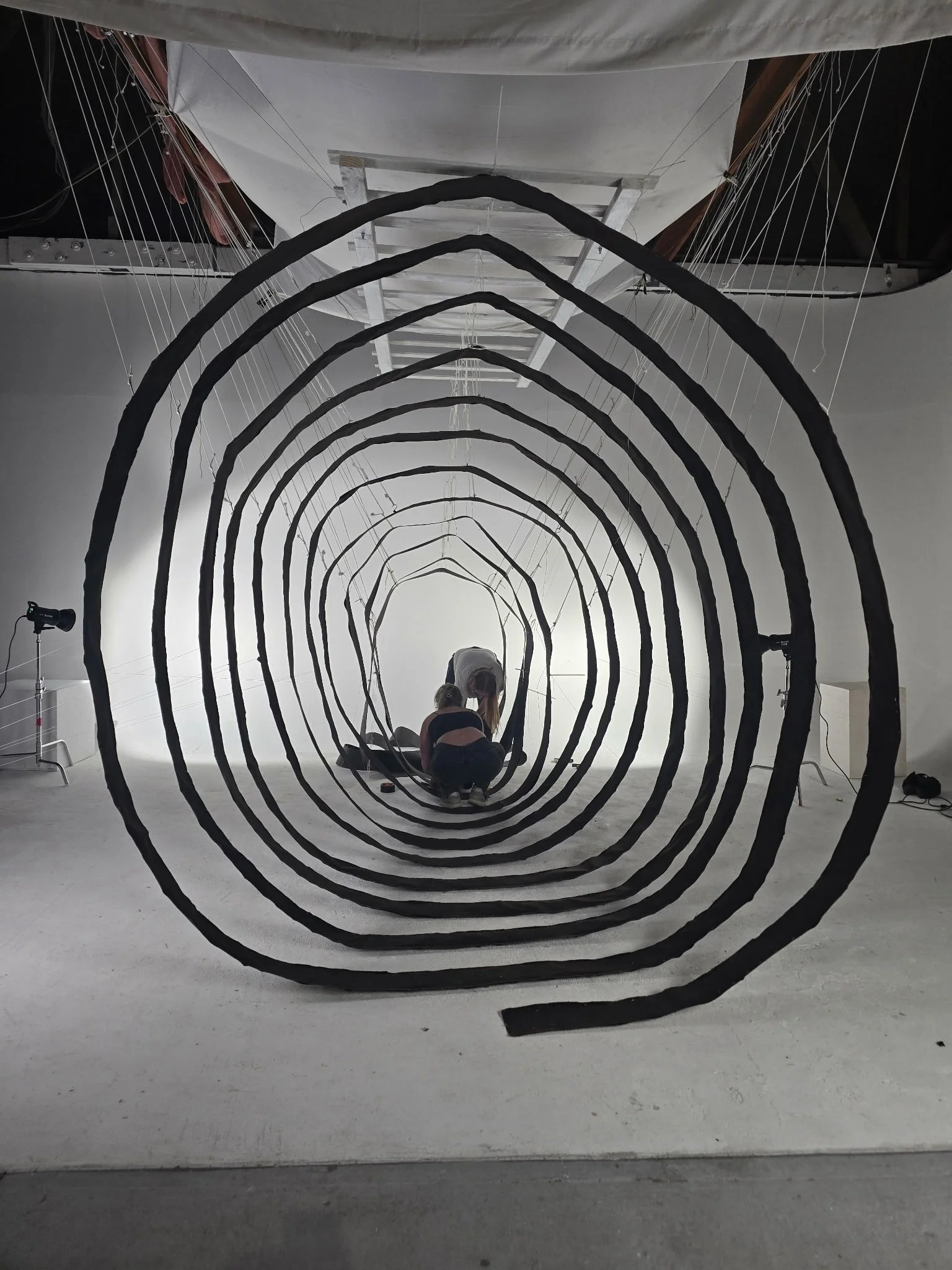 Set design for @stephanieparsley X @mersiv that was giving major &ldquo;once upon a Tim Burton 12&rsquo; spiral dream&rdquo;

This was one of those &ldquo;it&rsquo;s not done until it&rsquo;s done&rdquo; type of projects. The stress of it all and the