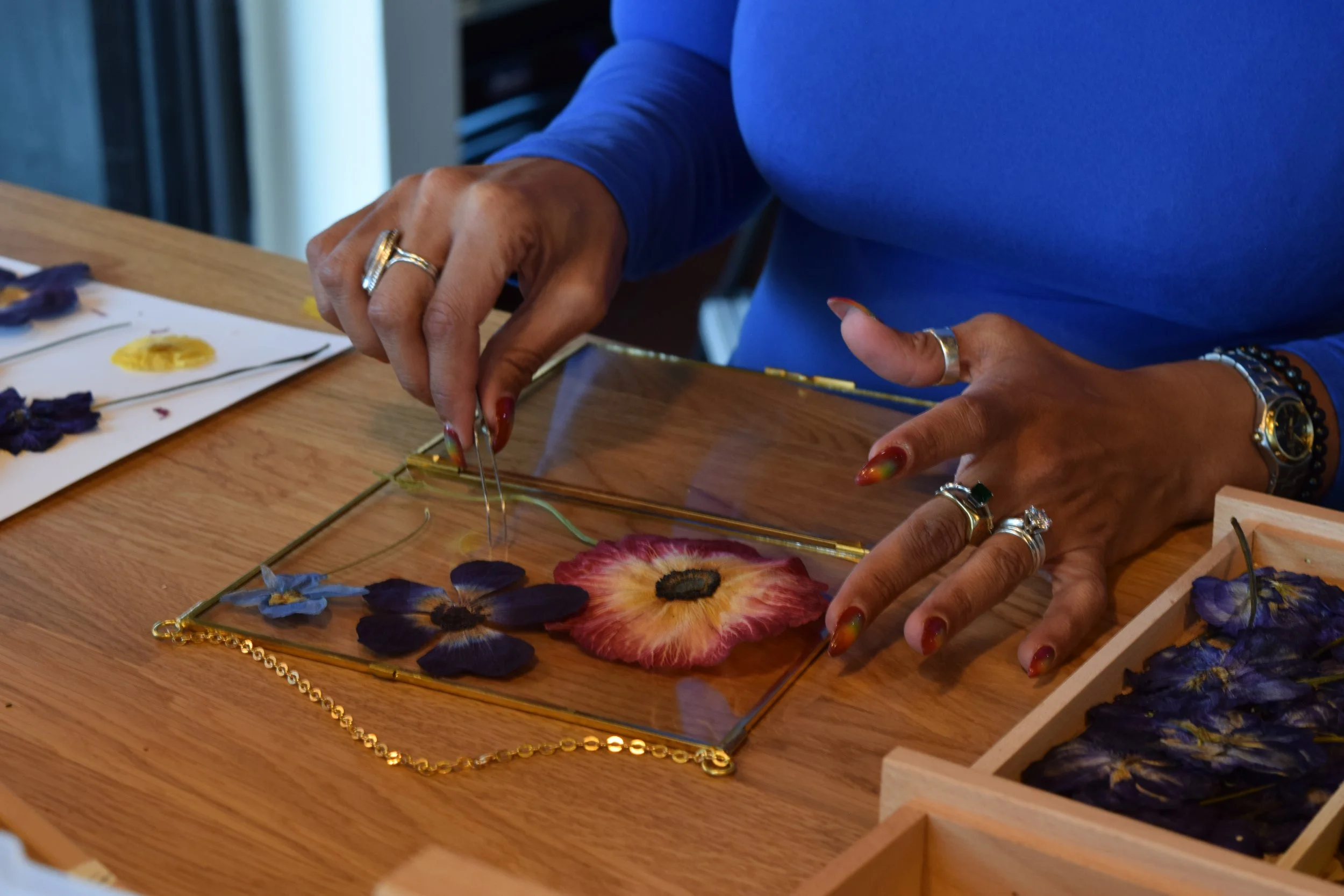 Pressed Floral Frame Workshop - March 5