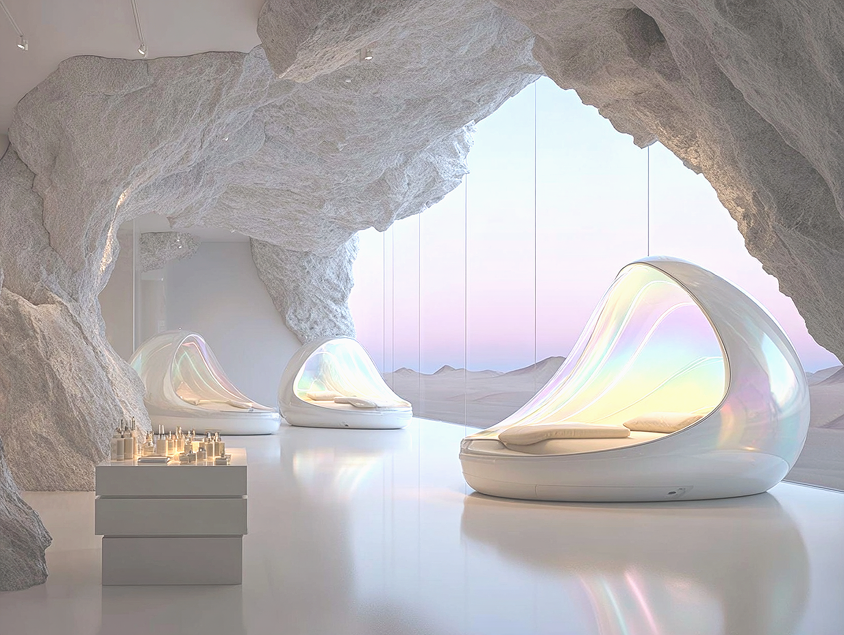 111SHL111 The future of beauty and wellness spaces by the studio of Sarah Harrison-Lever