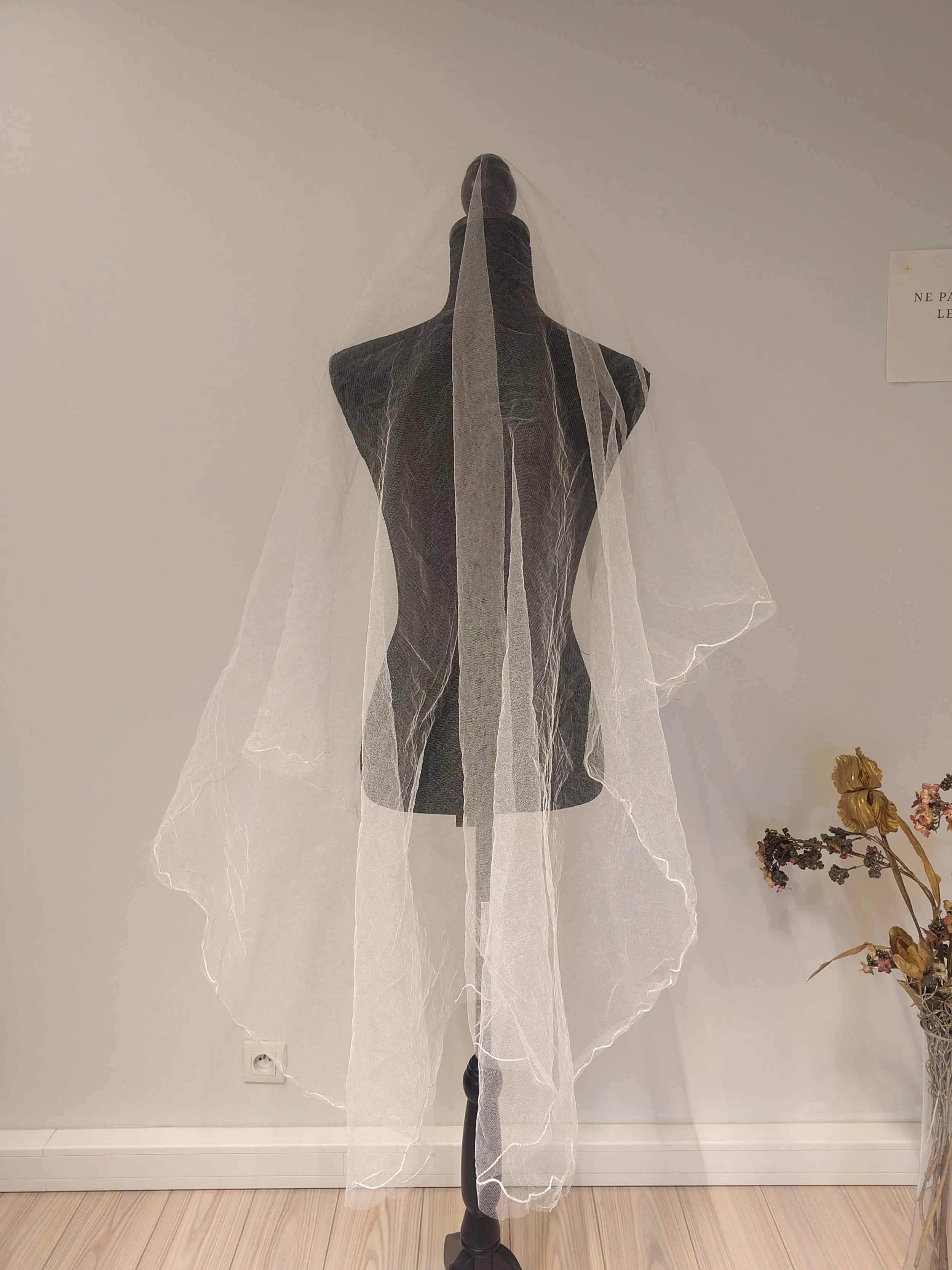 Voile long sans peigne
