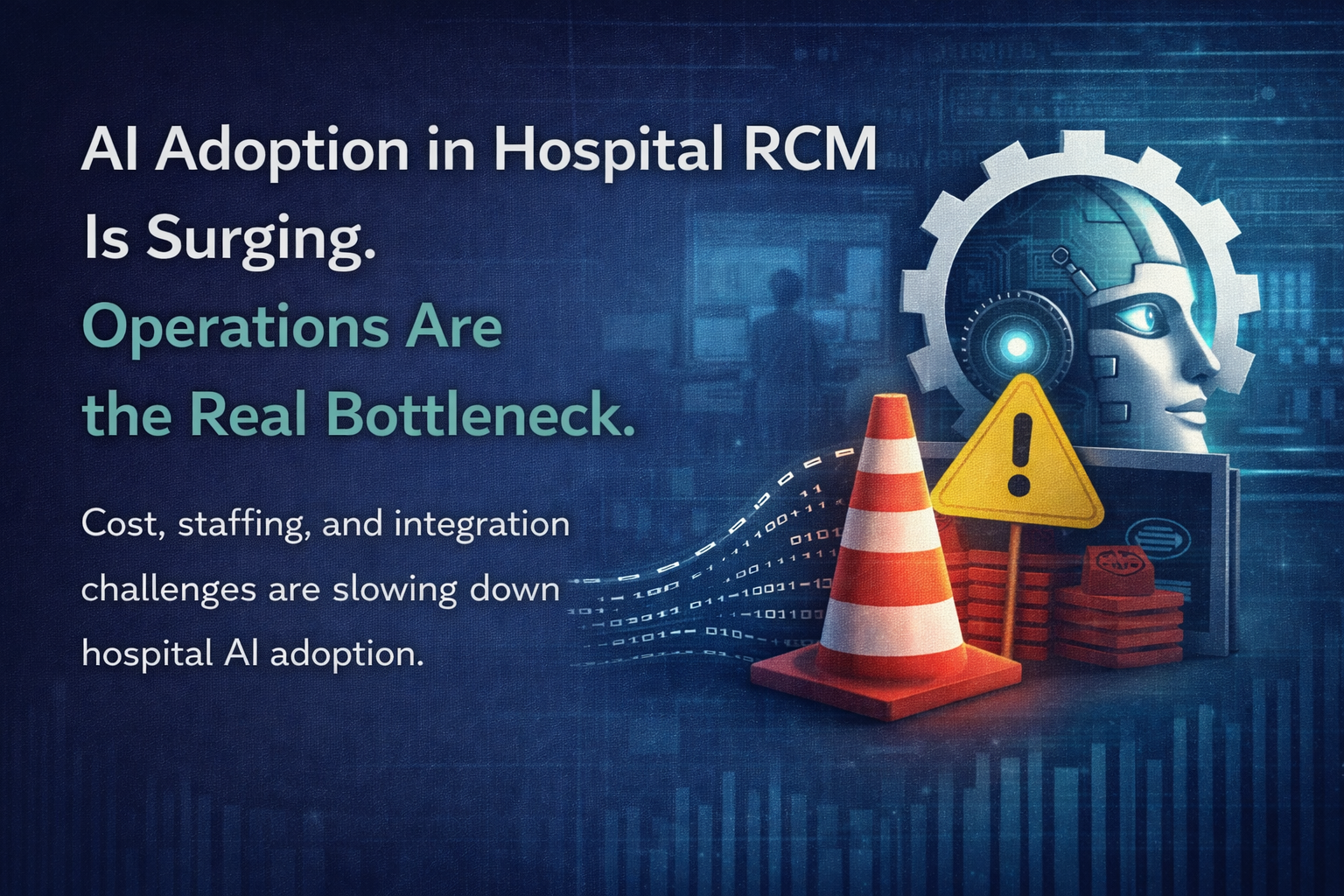 AI Adoption in Hospital RCM Is Surging. Operations Are the Real Bottleneck.