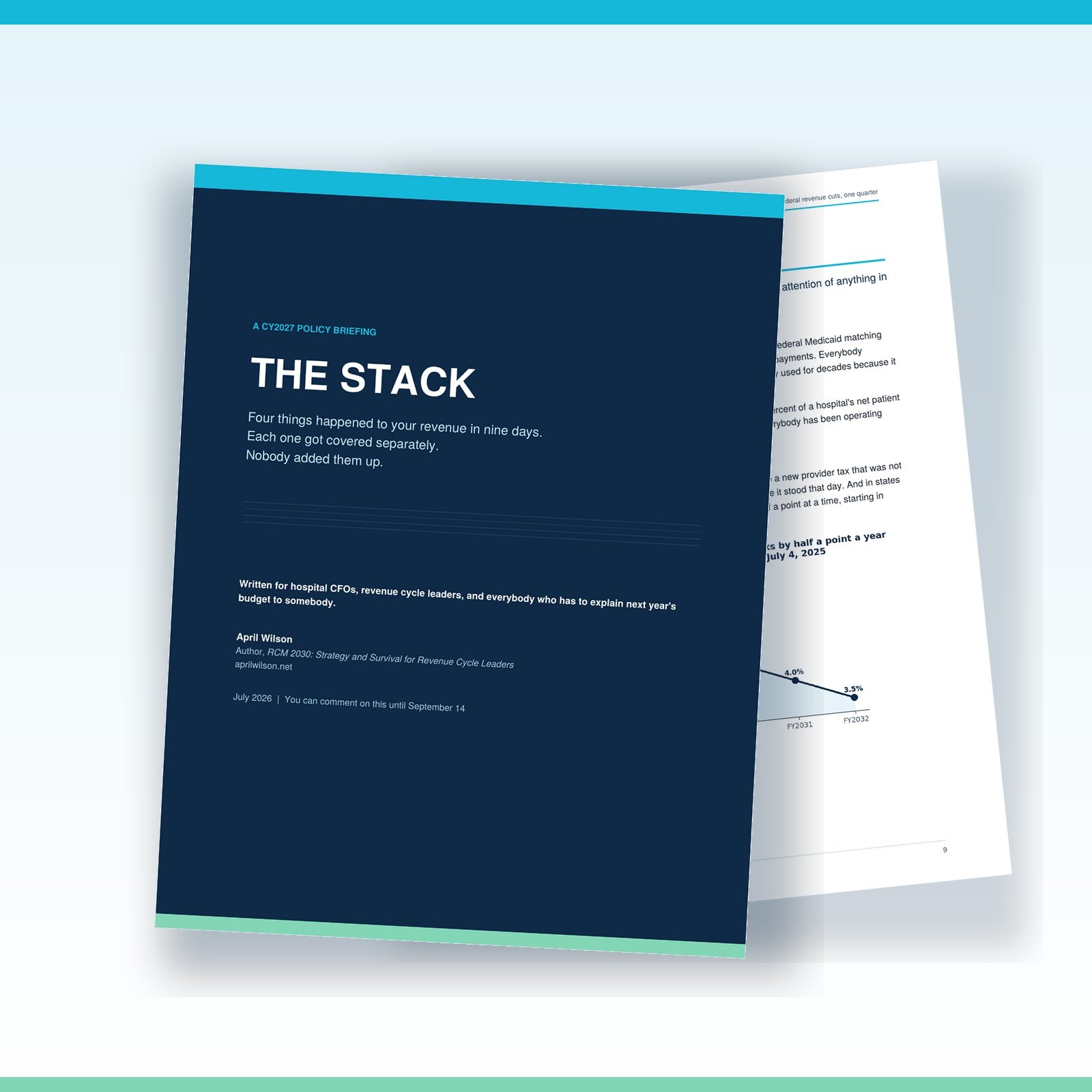 The Stack: Four Federal Revenue Cuts Landing in One Quarter