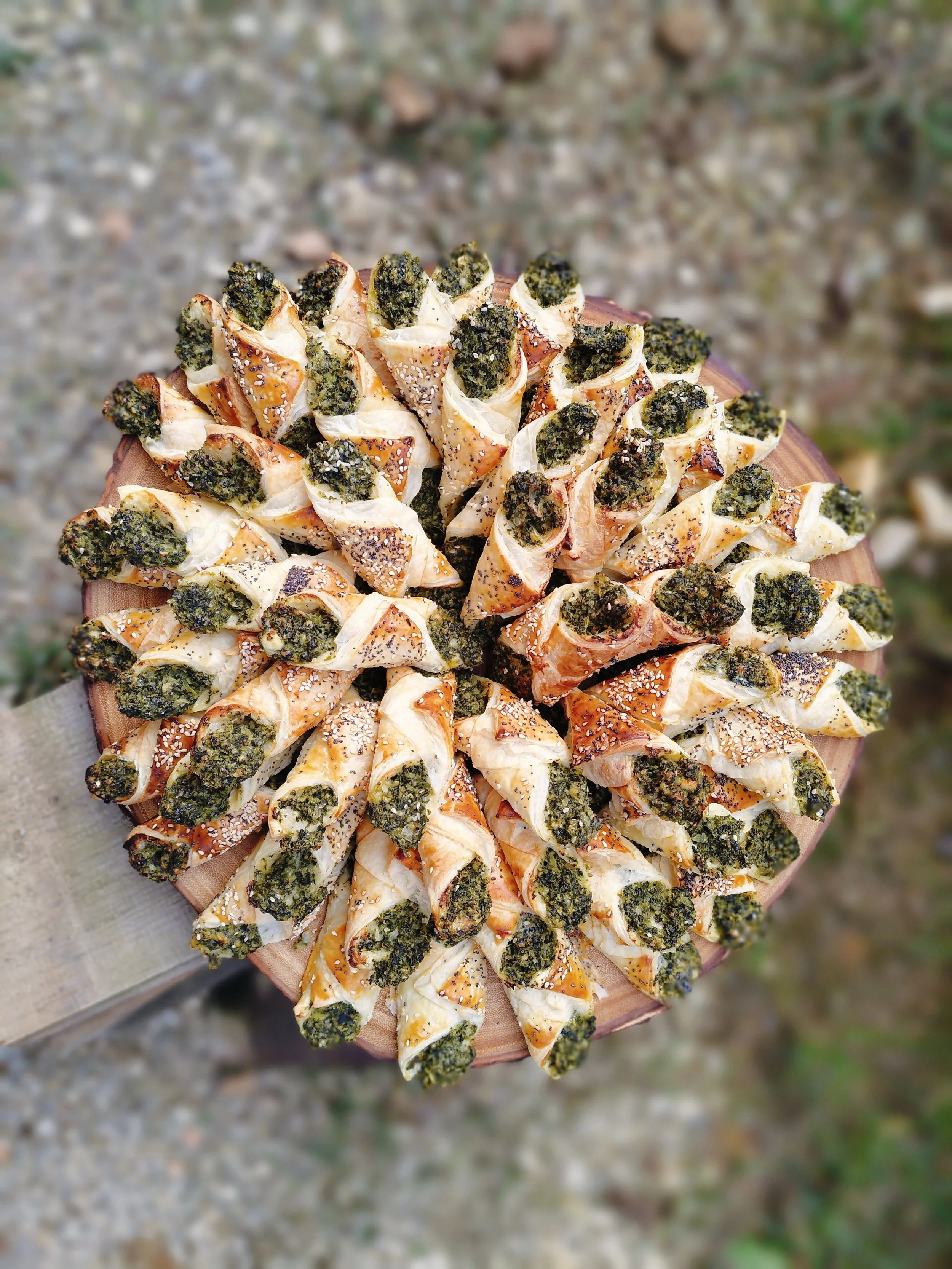 Spinat - Feta - Taschen