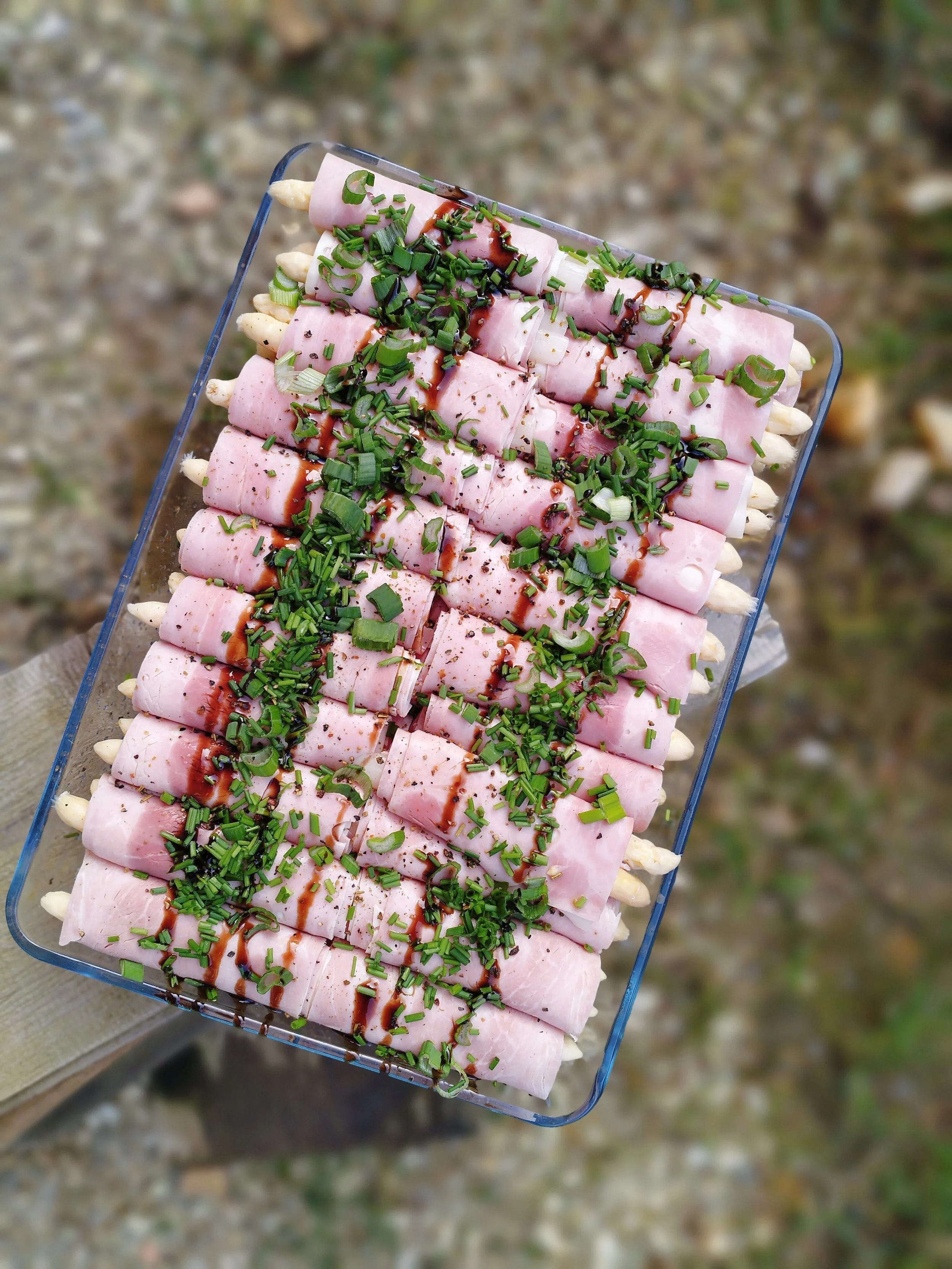 Spargel - Schinken - Röllchen