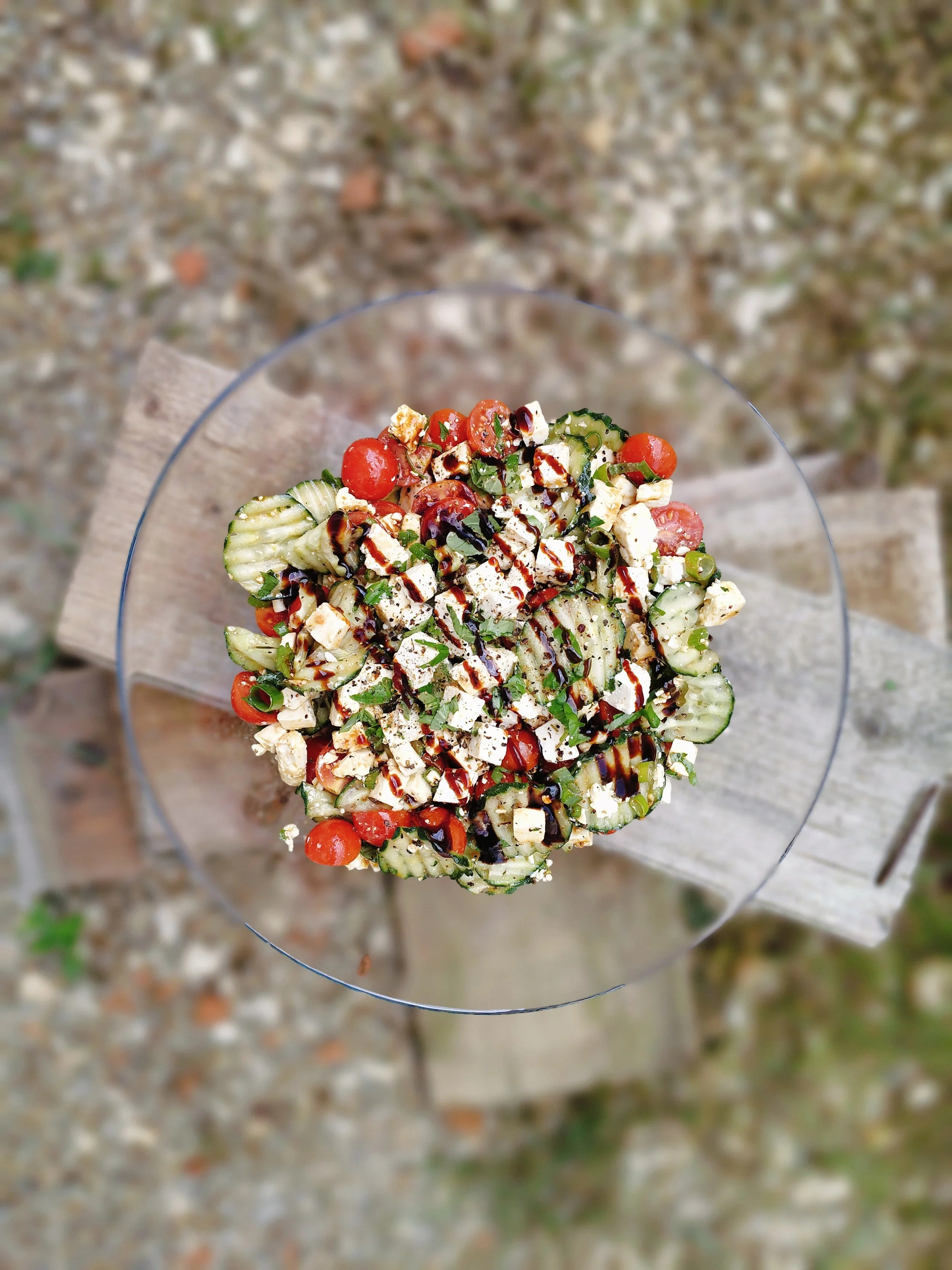Tomaten - Gurken - Salat