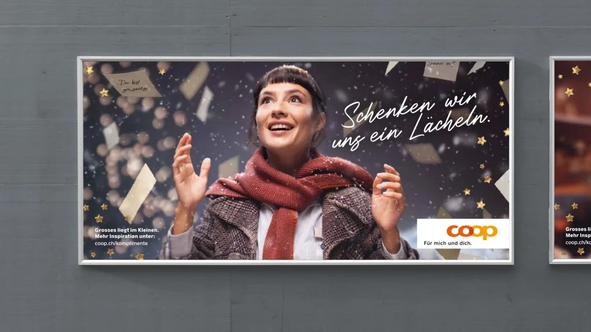 Coop: Schenken wir uns ein Lächeln